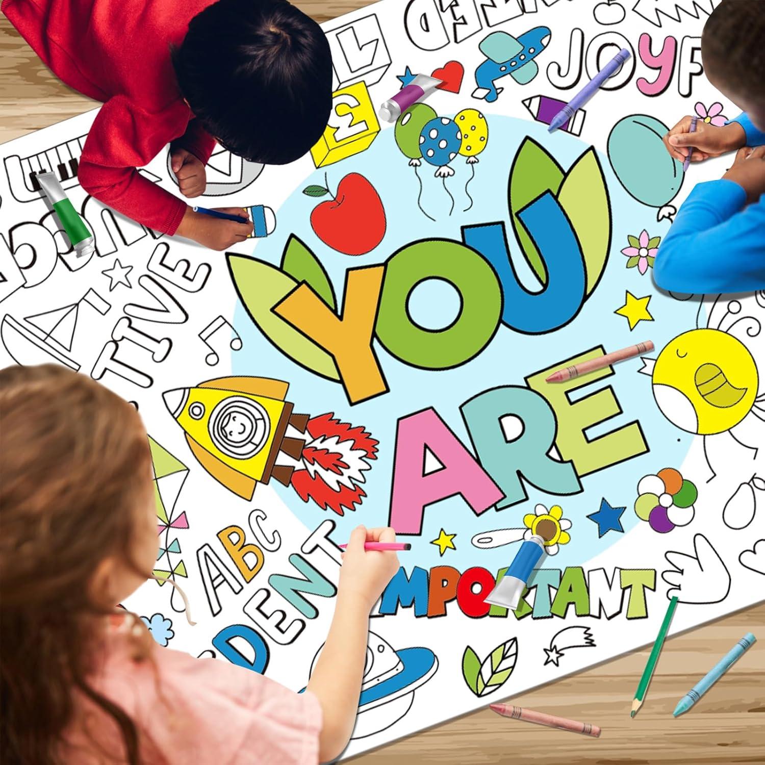 Póster Gigante para Colorear Affrolling 80 x 183 cm Positivo