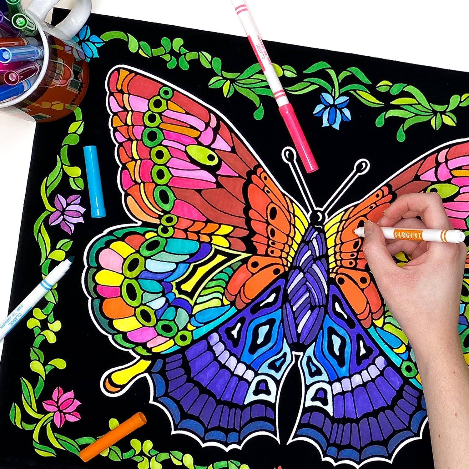 Póster de Colorear Difuso Stuff2Color Geo Butterfly 50.8x40.6cm