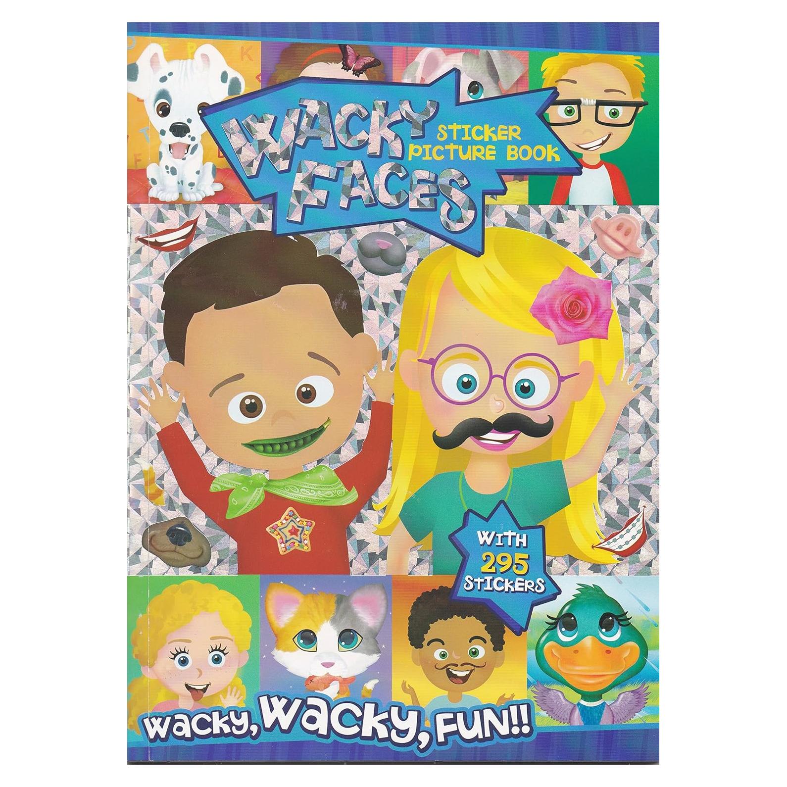 Bendon Almohadilla de Pegatinas Caras Locas - 32 Páginas