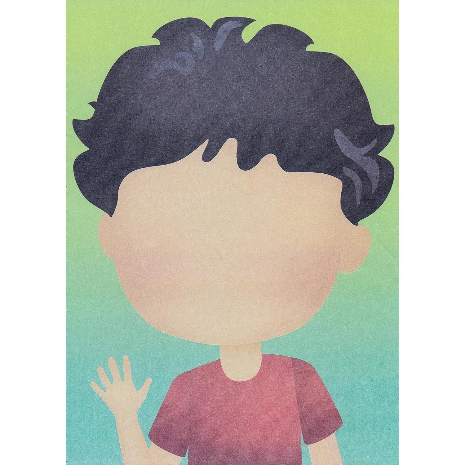 Bendon Almohadilla de Pegatinas Caras Locas - 32 Páginas