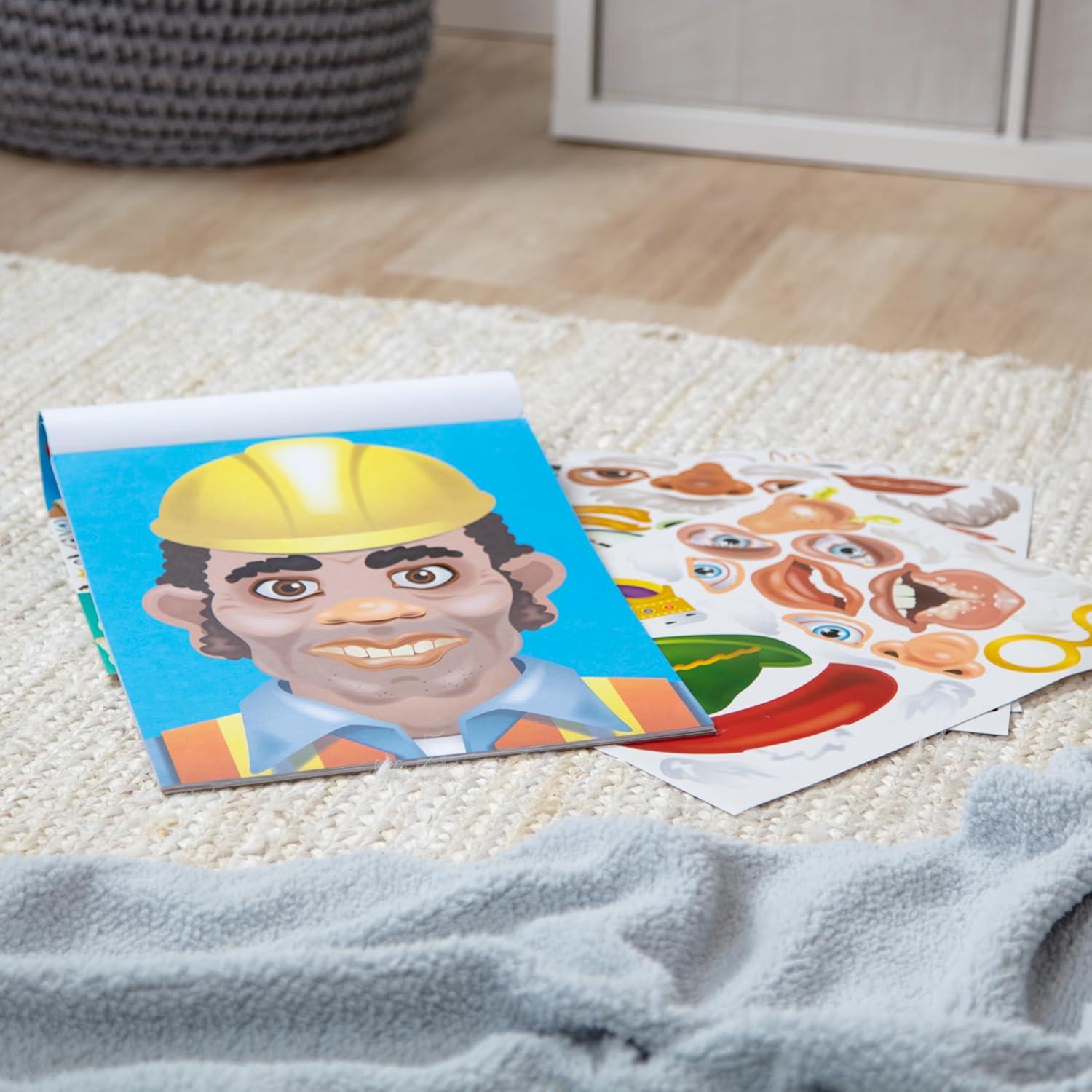 Almohadilla de Pegatinas Melissa & Doug Personajes Locos 20 Páginas