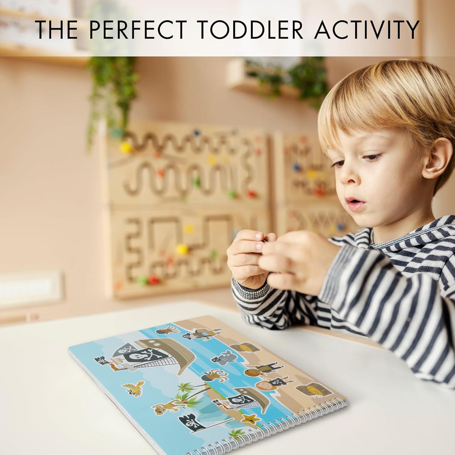 Libro de Stickers y Colorear ZICOTO 500 Stickers 30.7x23.6 cm