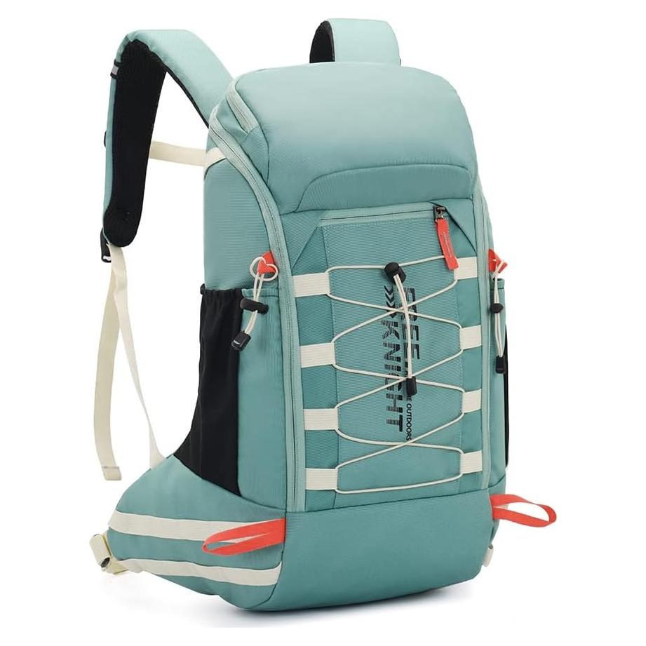 Mochila Impermeable Bseash 40L para Senderismo y Camping Verde