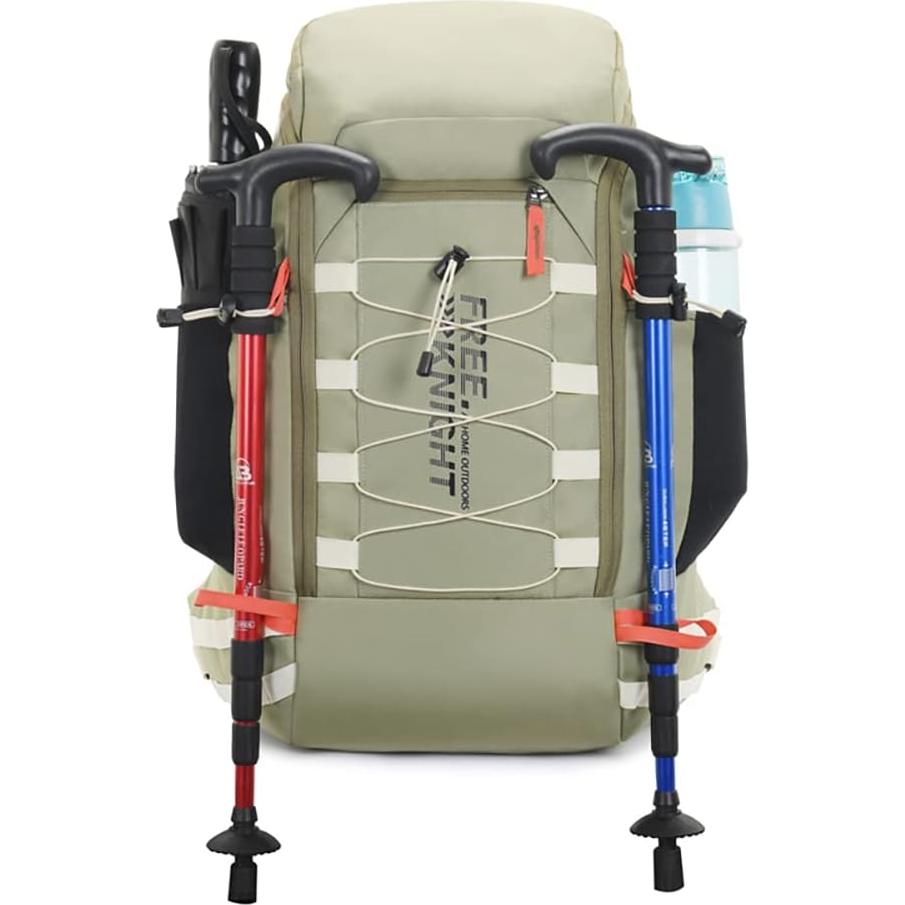 Mochila Impermeable Bseash 40L para Senderismo y Camping Verde