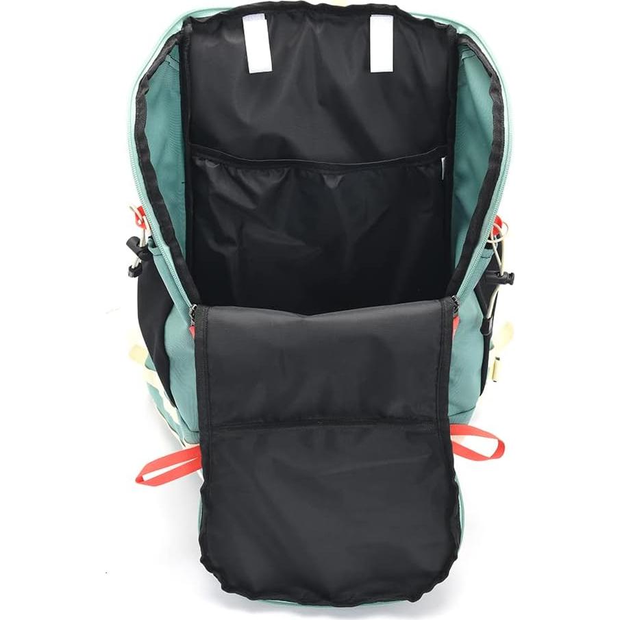 Mochila Impermeable Bseash 40L para Senderismo y Camping Verde