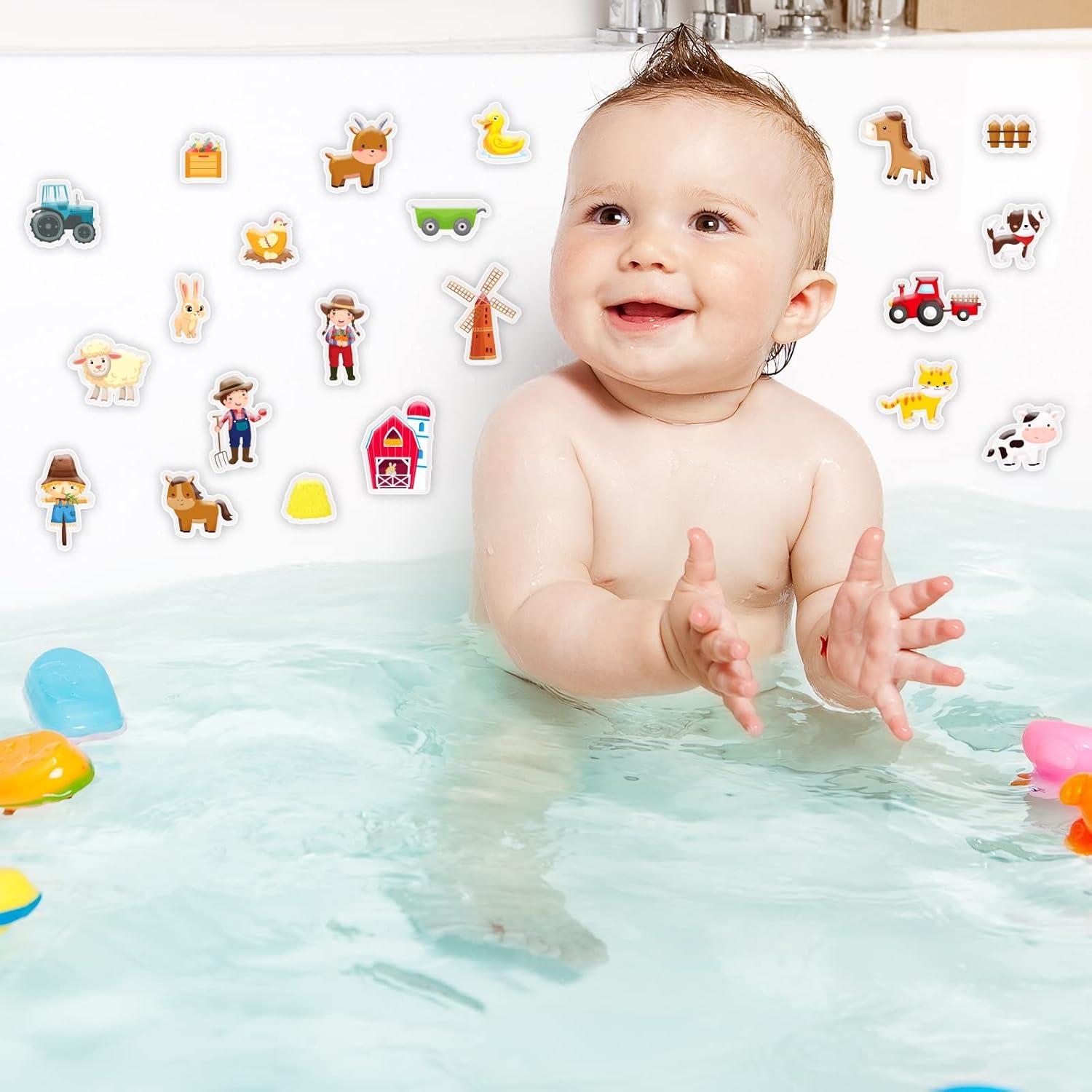 Adhesivos de Gel Grueso Tevxj Animales de Granja 23 PCS