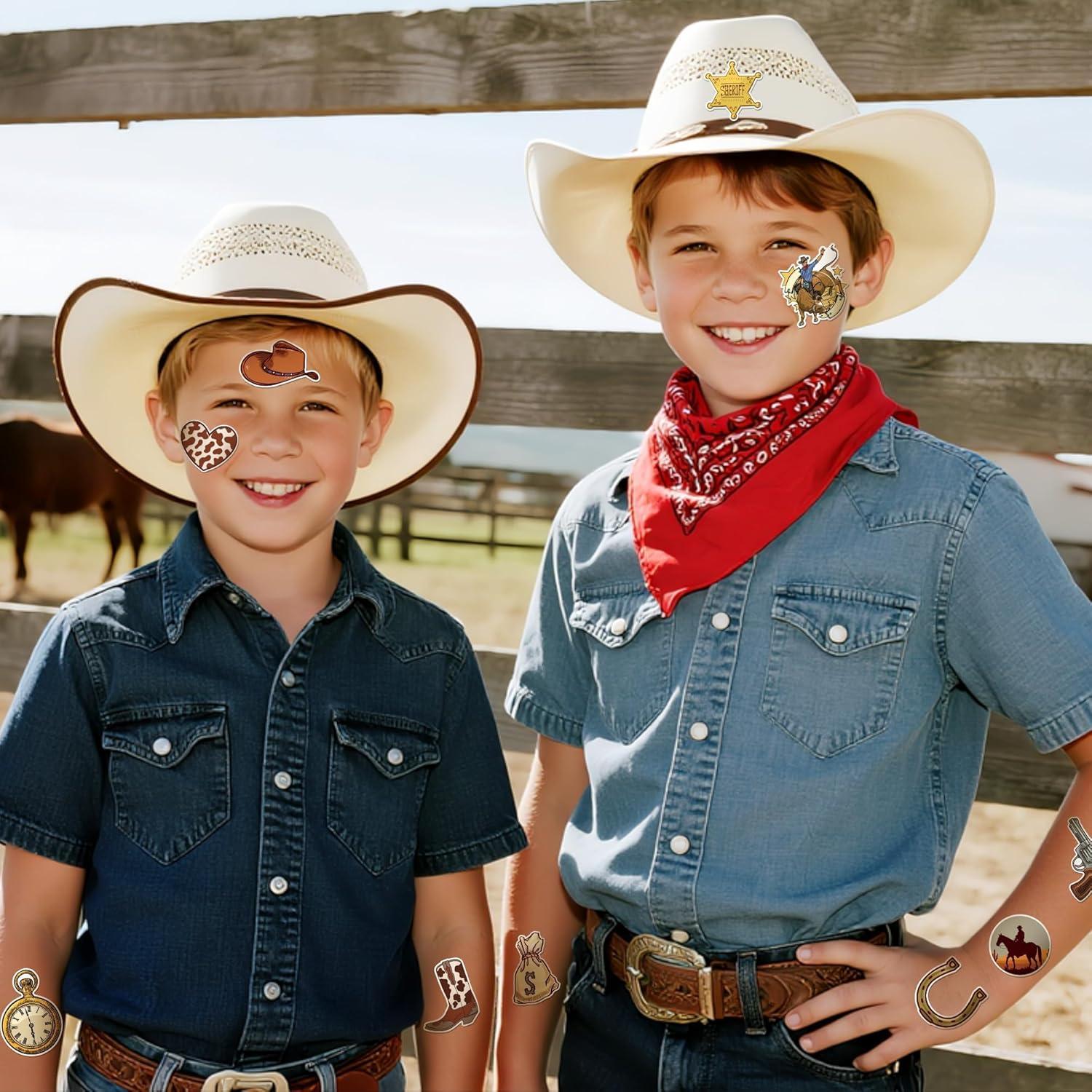 Calcomanías Vaquero Occidental CNhoqc - 2000 Piezas Multicolor