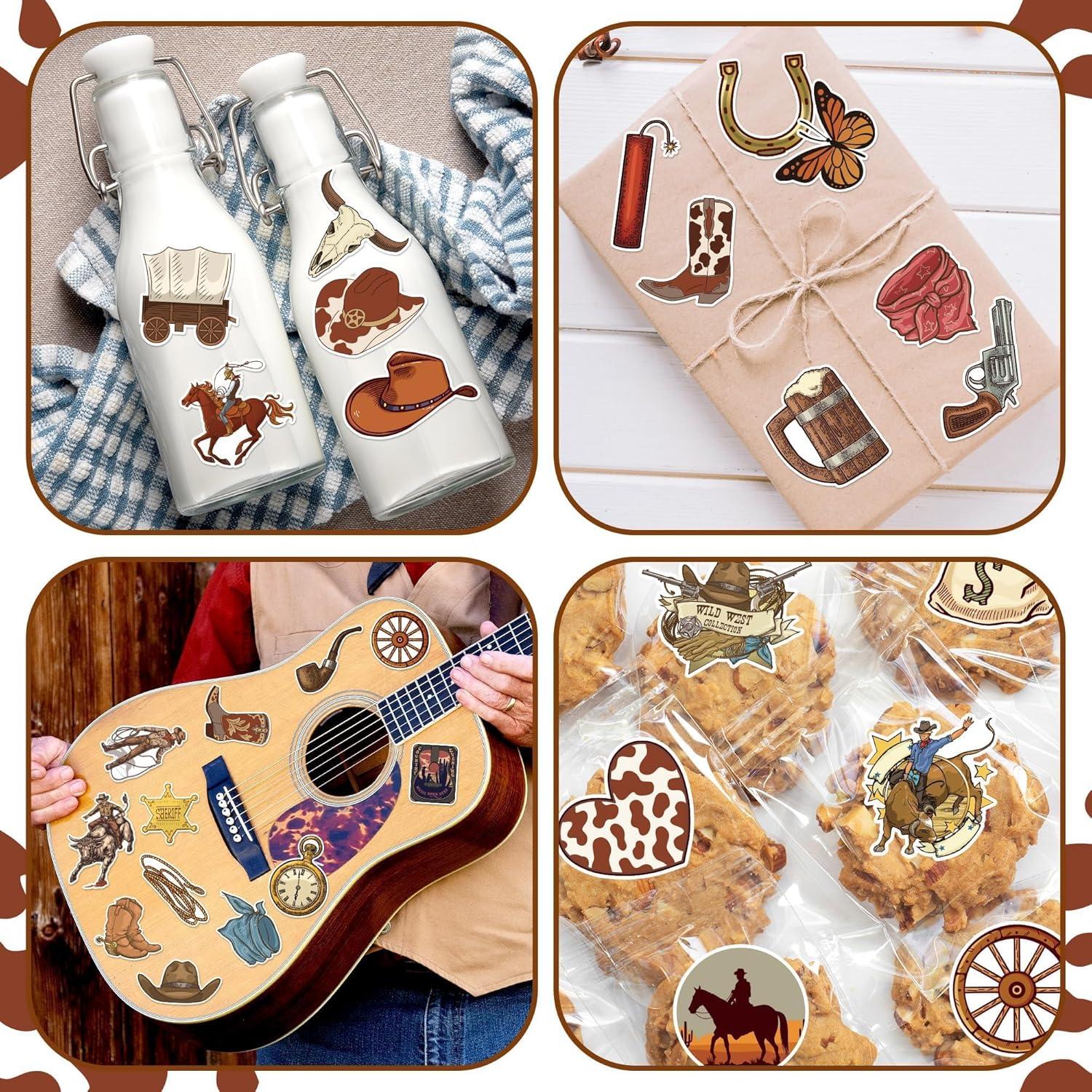 Calcomanías Vaquero Occidental CNhoqc - 2000 Piezas Multicolor