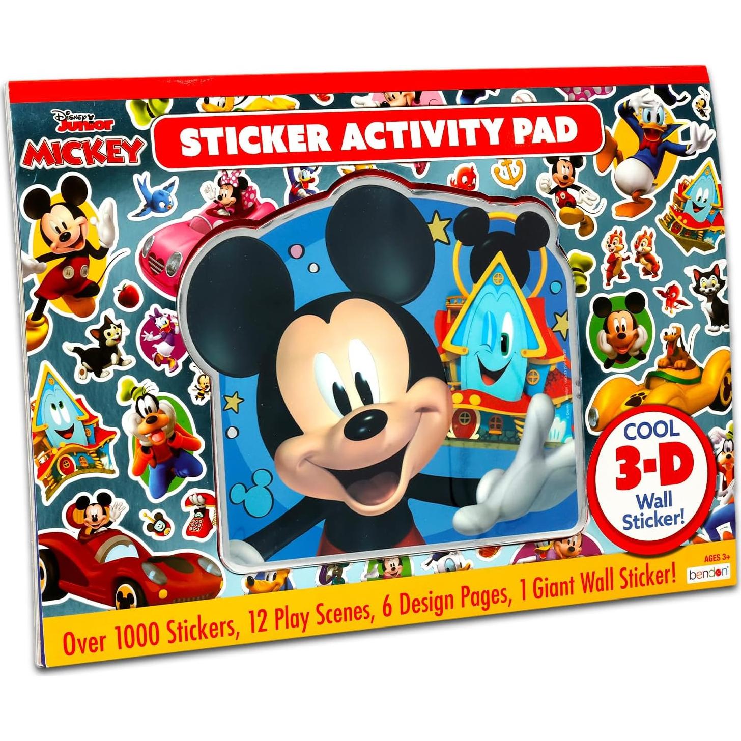 Set de Stickers Mickey Mouse Disney - Más de 1000 Stickers