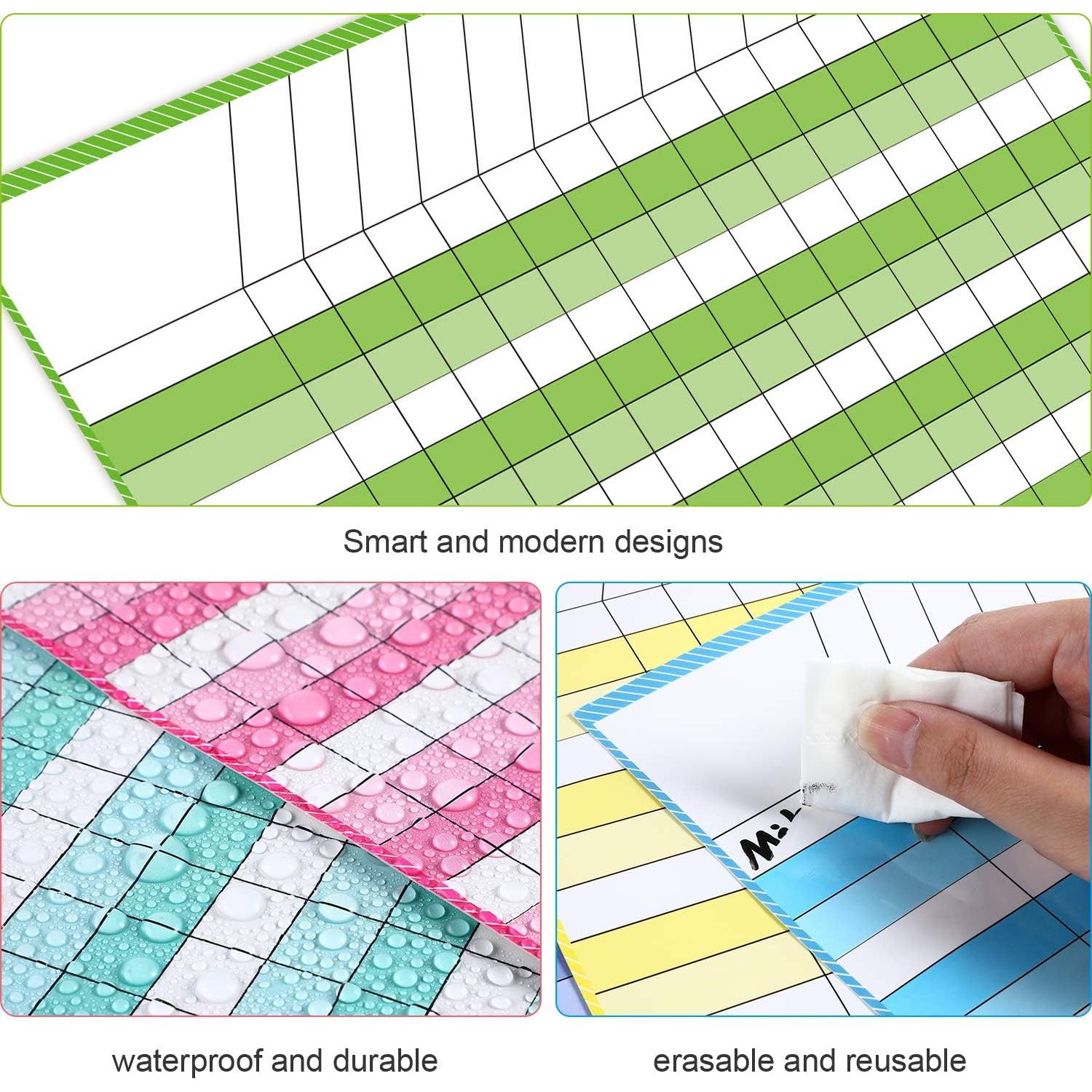 Gráficos de Recompensa Laminados Outus 6 Piezas 27.94x34.04cm
