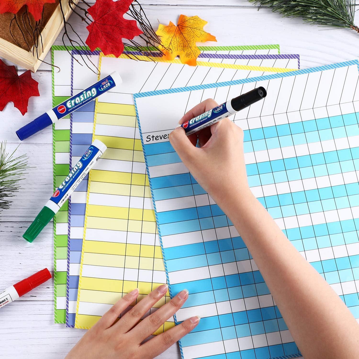 Gráficos de Recompensa Laminados Outus 6 Piezas 27.94x34.04cm