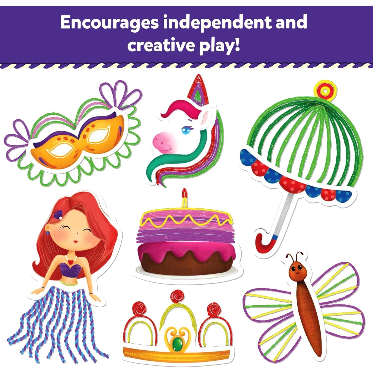 Kit de Arte en Ventanas Waxy Skillmatics - 100 Palitos de Cera