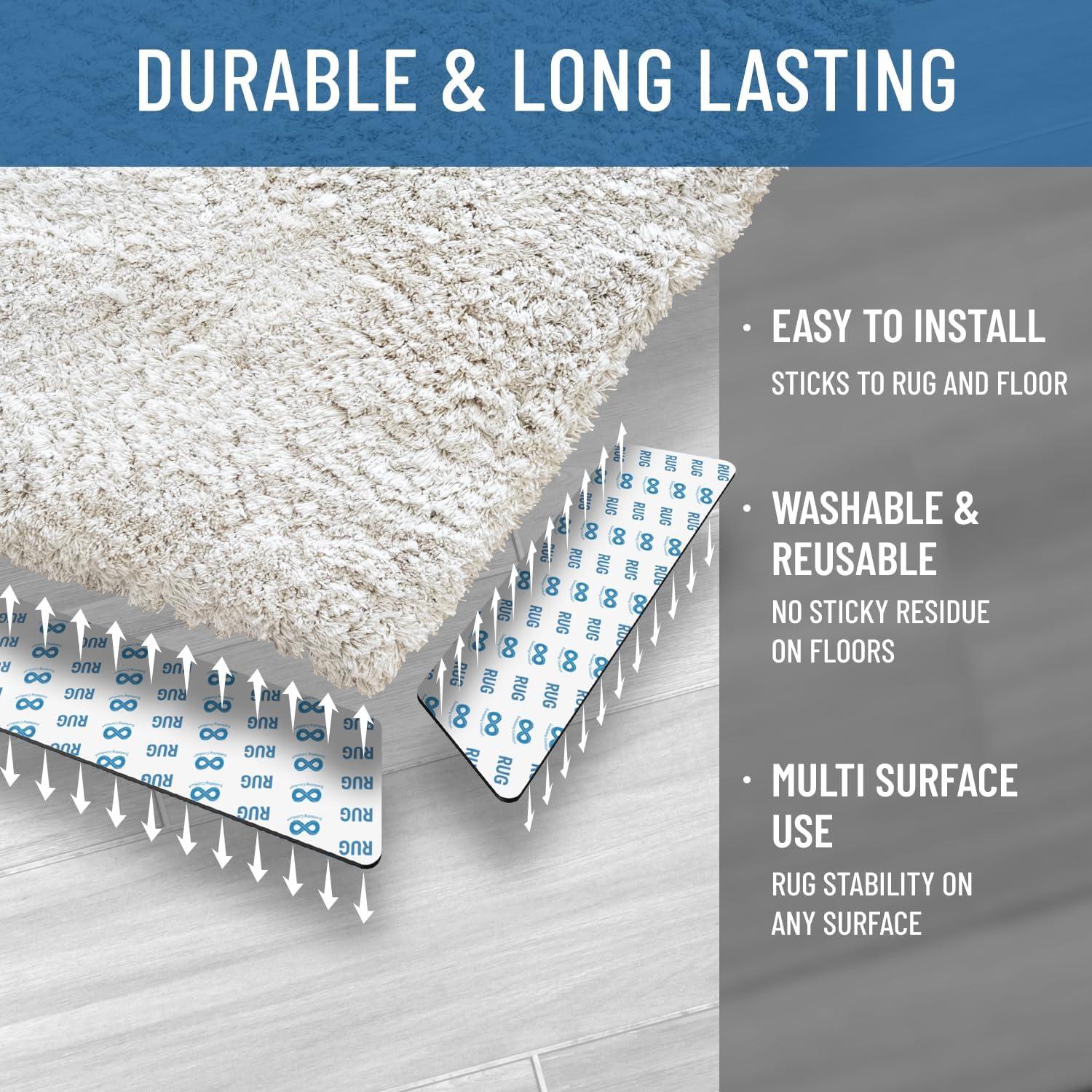 Agarre Antideslizante para Alfombra Everlasting Comfort - 12 Unidades