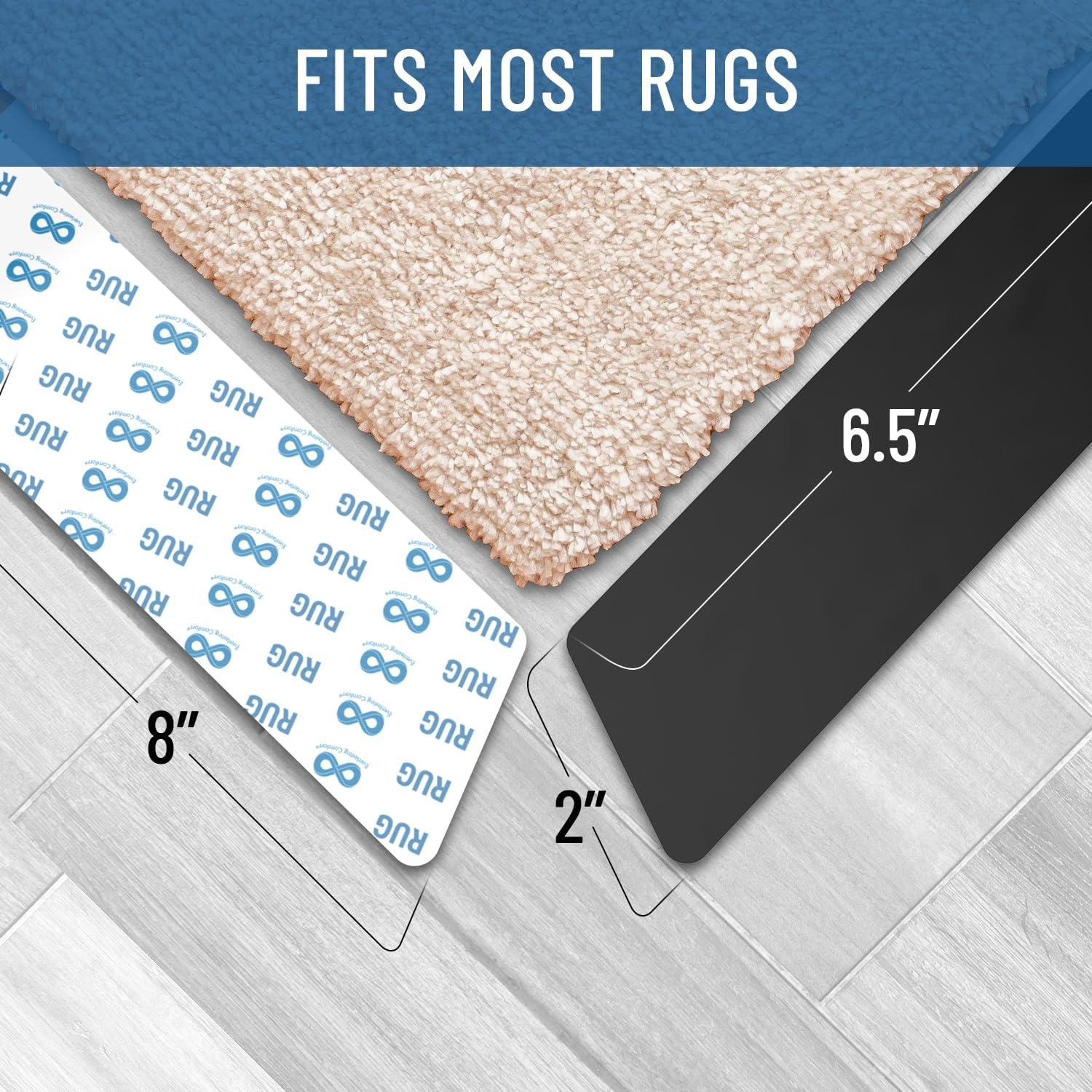 Agarre Antideslizante para Alfombra Everlasting Comfort - 12 Unidades