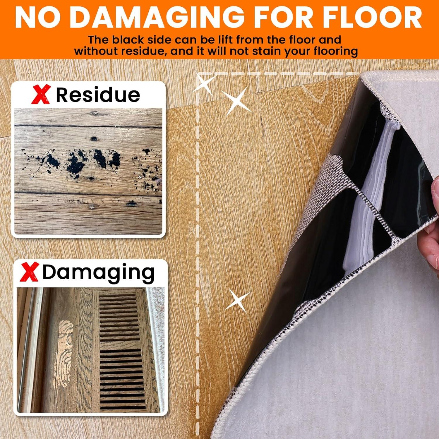 Grippers Antideslizantes YINTTIAN para Alfombra 24 Unidades