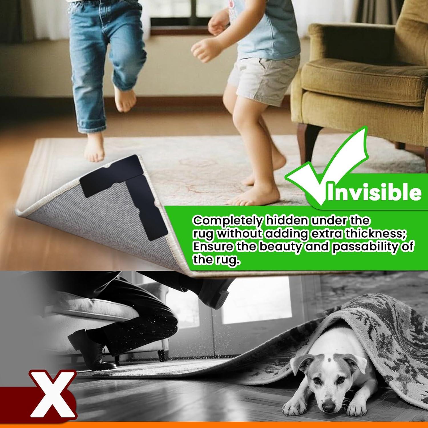 Grippers Antideslizantes YINTTIAN para Alfombra 24 Unidades