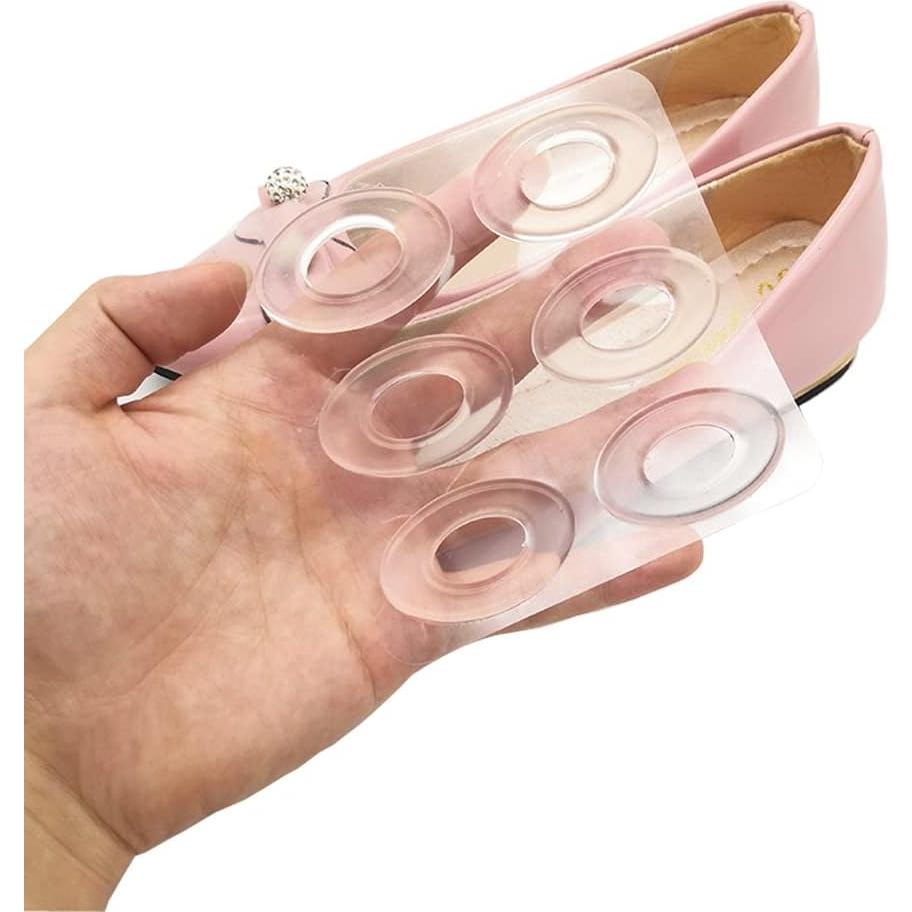 Anillos de Gel Ovalados Transparentes SYBL - 36 Pcs para Callos