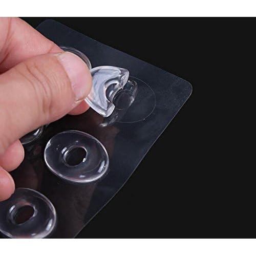 Anillos de Gel Ovalados Transparentes SYBL - 36 Pcs para Callos