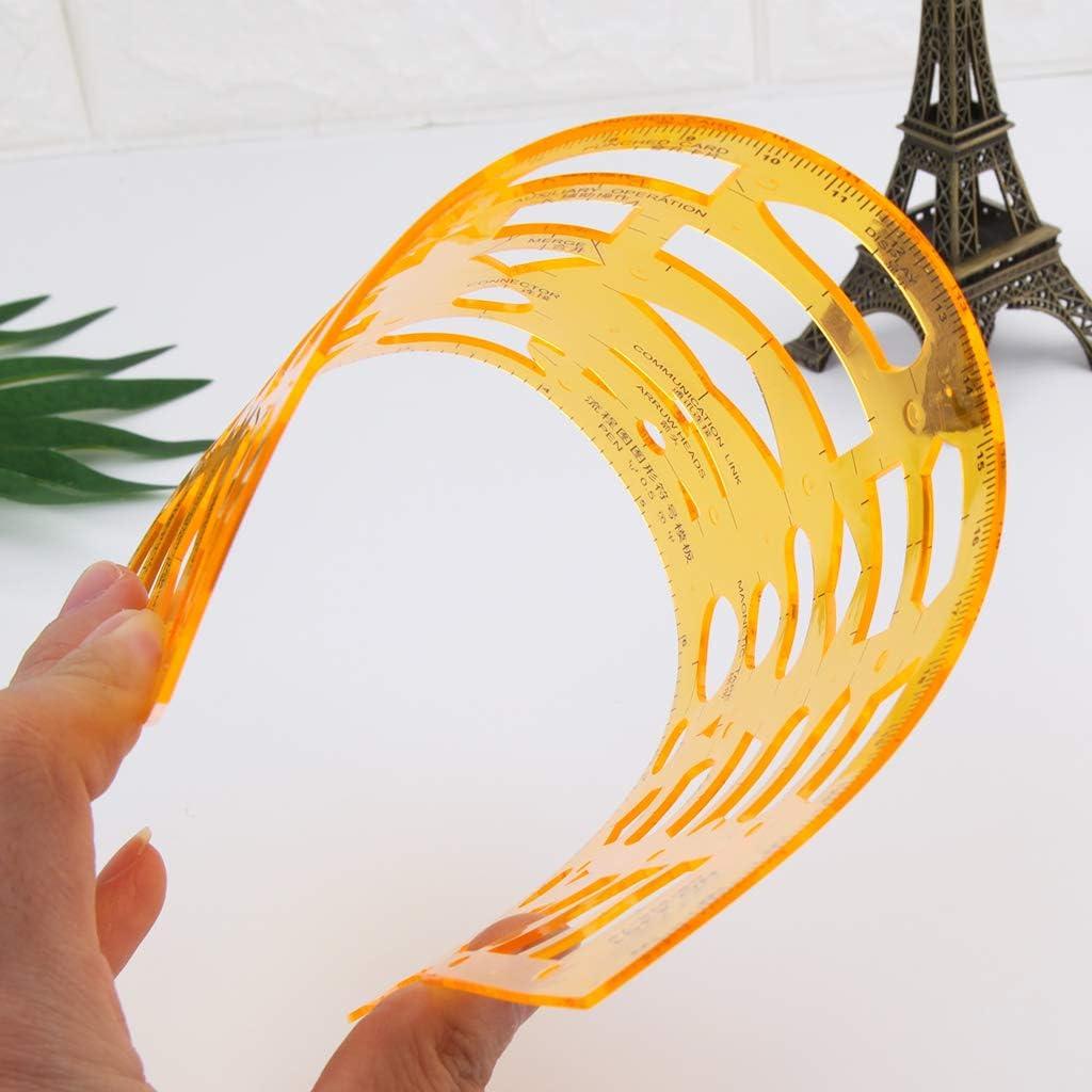 Plantilla de diagrama de flujo K Resin 32g para estudiantes