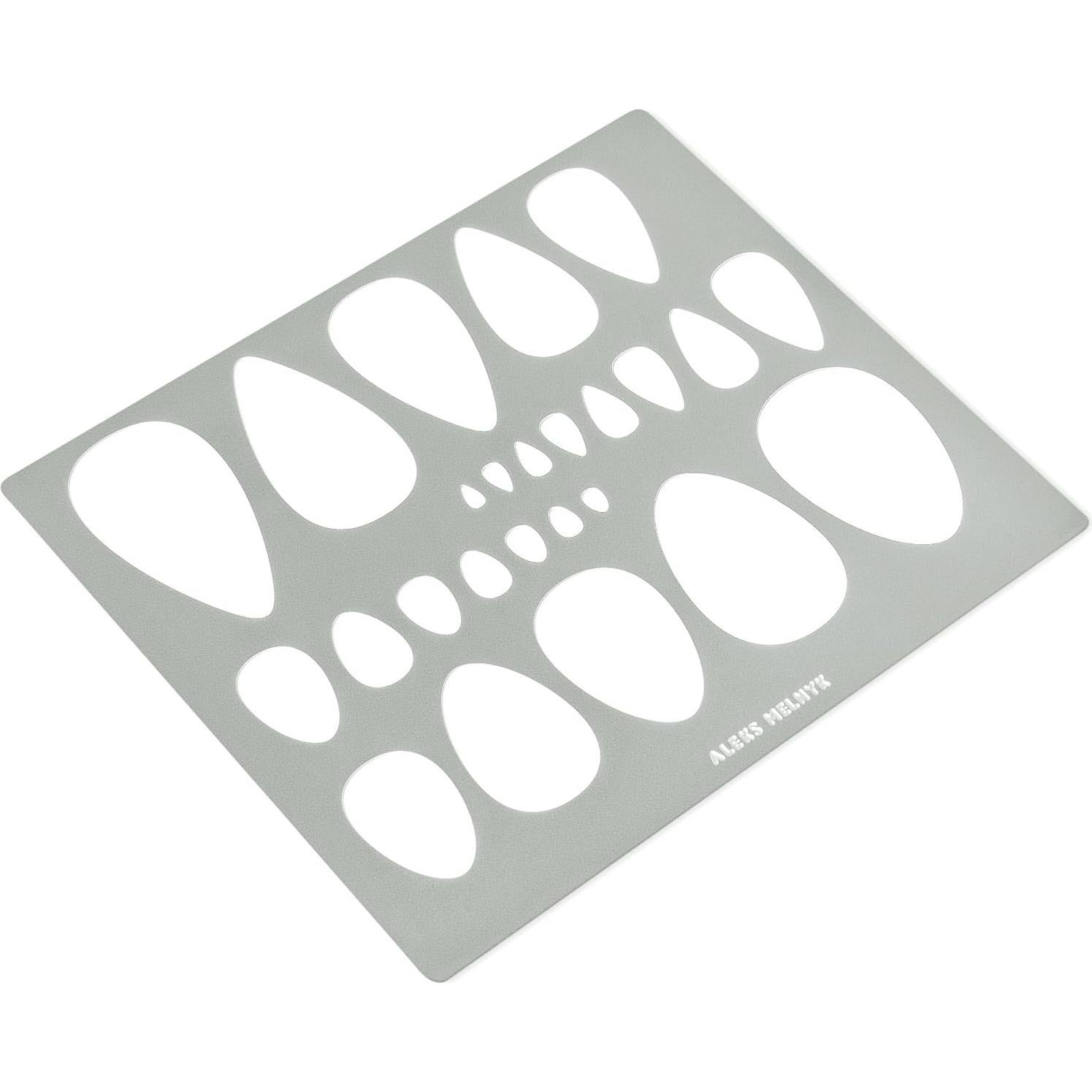 Plantilla de Metal para Joyería DIY Aleks Melnyk 204x185mm