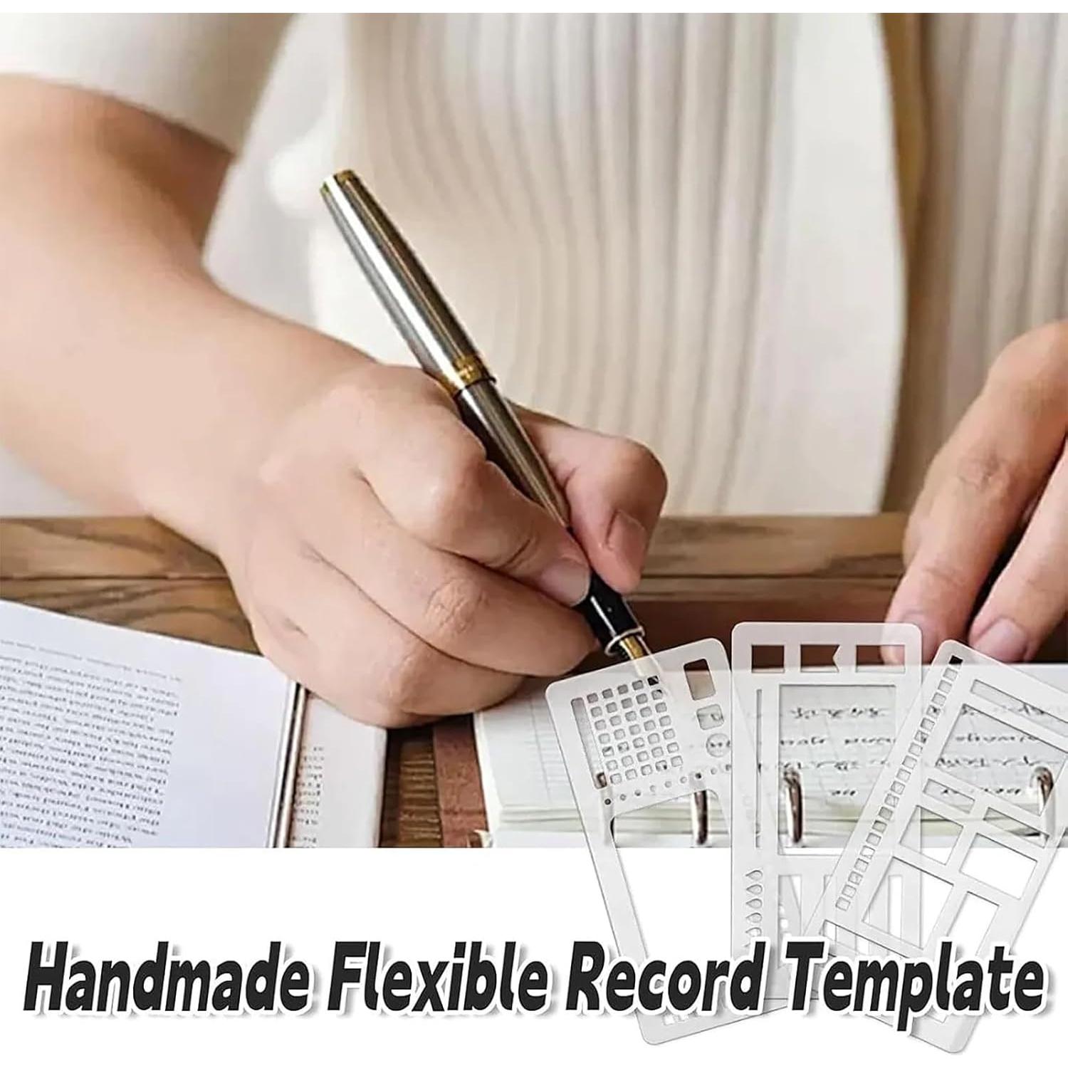 Plantillas de Registro Flexible Hechas a Mano - 3 Piezas Mylar