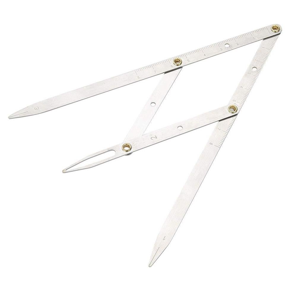 Regla de Cejas Sonew - Acero Inoxidable, Medición Precisa