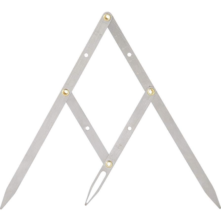 Regla de Cejas Sonew - Acero Inoxidable, Medición Precisa