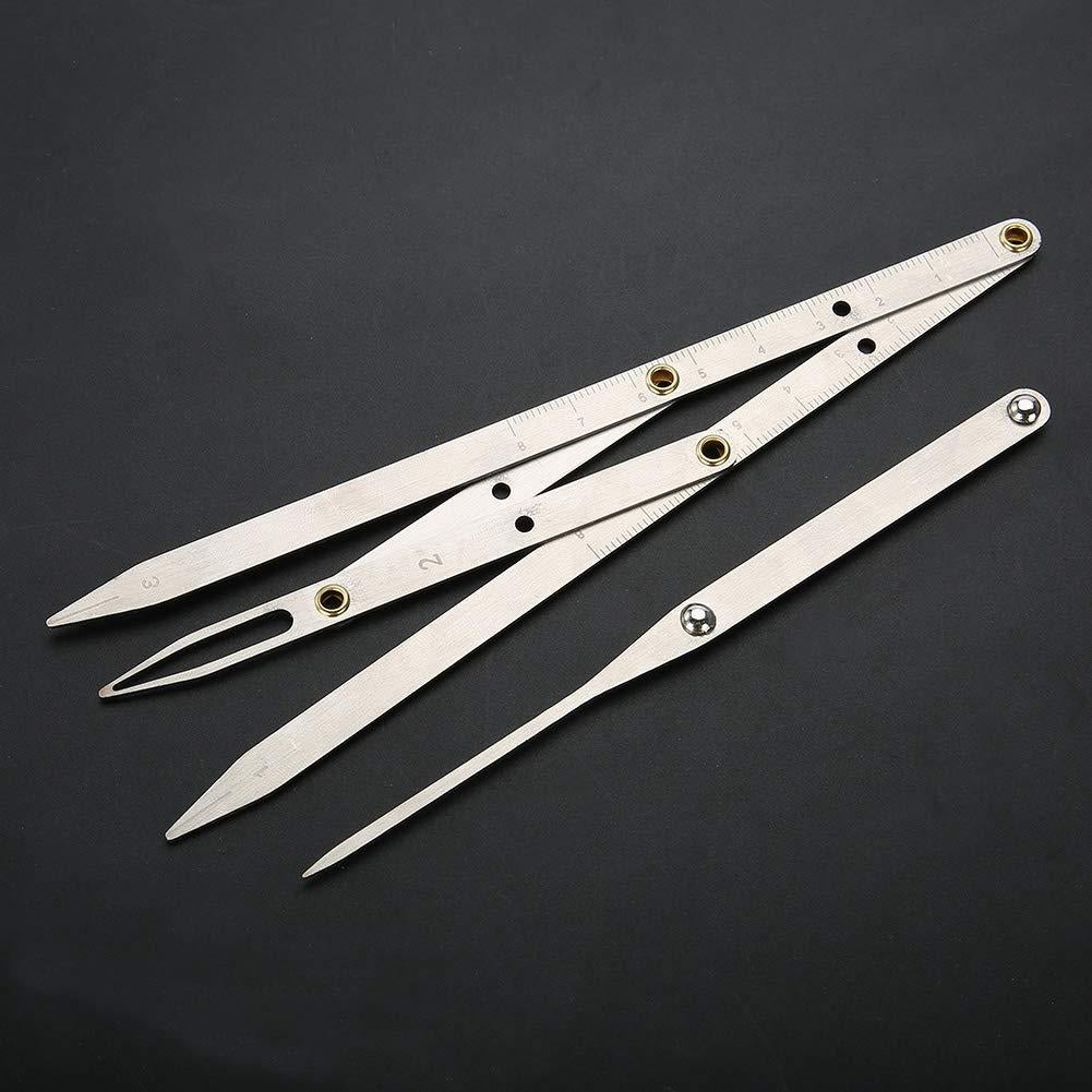 Regla de Cejas Sonew - Acero Inoxidable, Medición Precisa