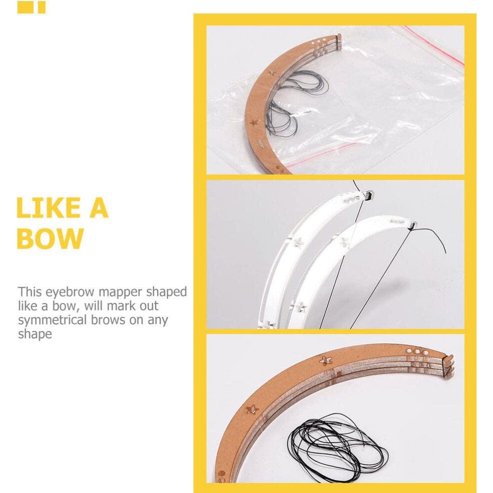 Kit de Medición de Cejas Beaupretty - Regla y Marcador