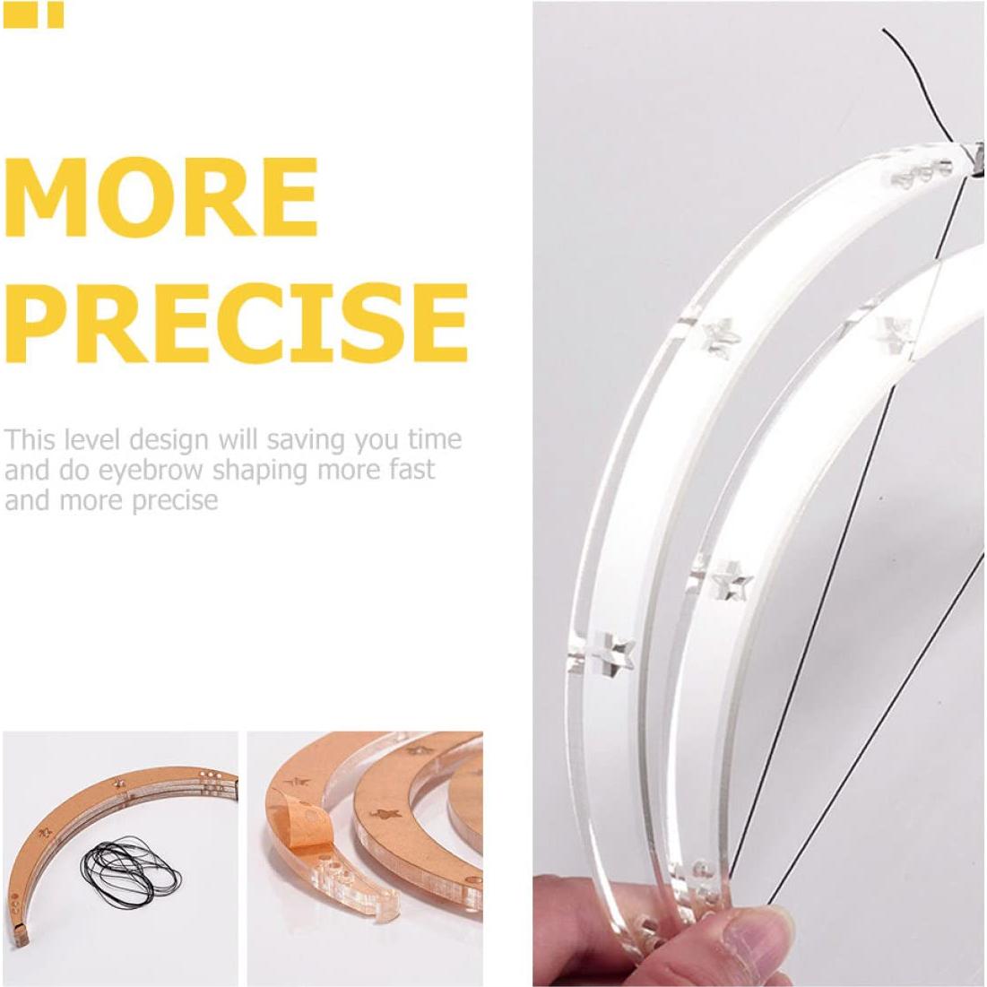 Kit de Medición de Cejas Beaupretty - Regla y Marcador