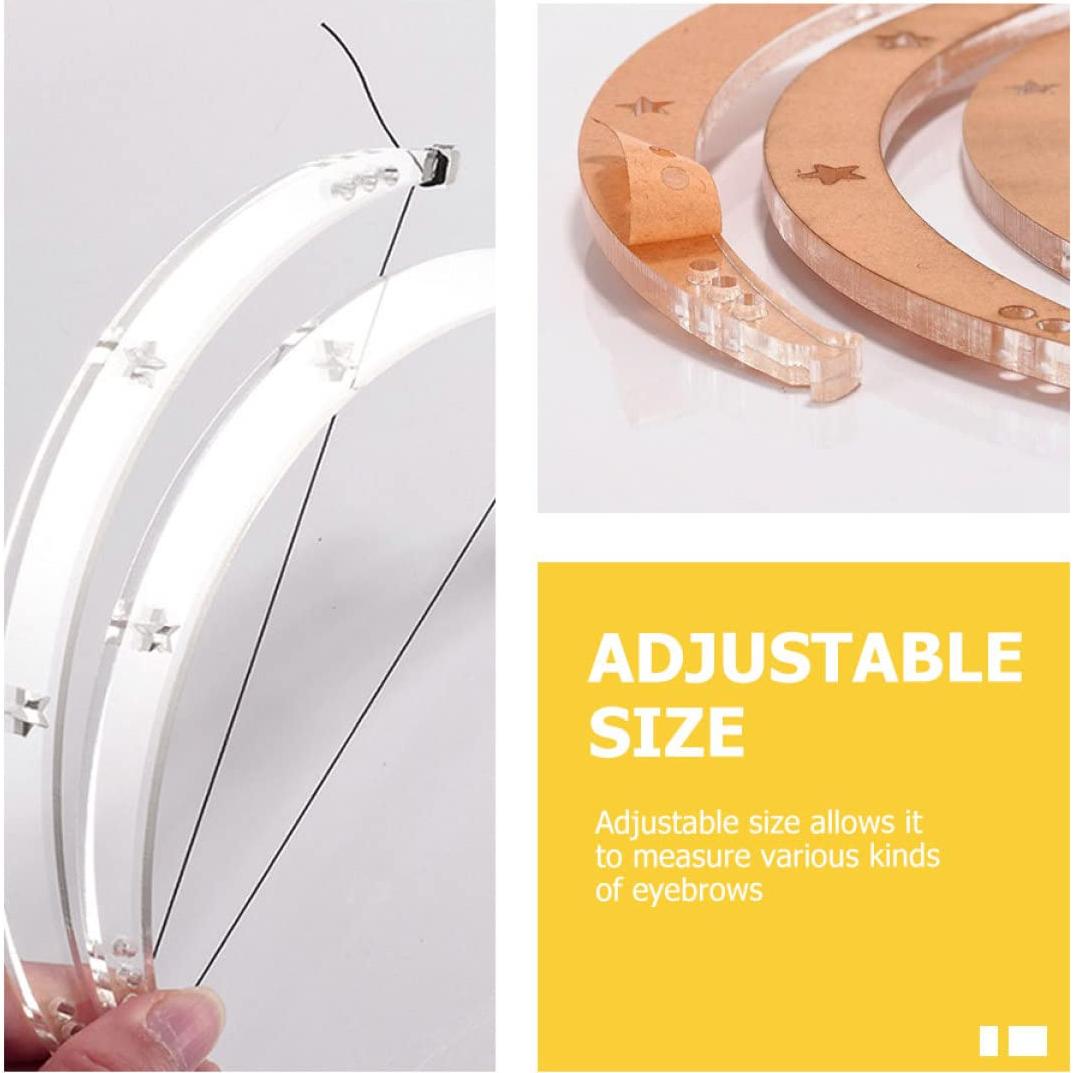 Kit de Medición de Cejas Beaupretty - Regla y Marcador