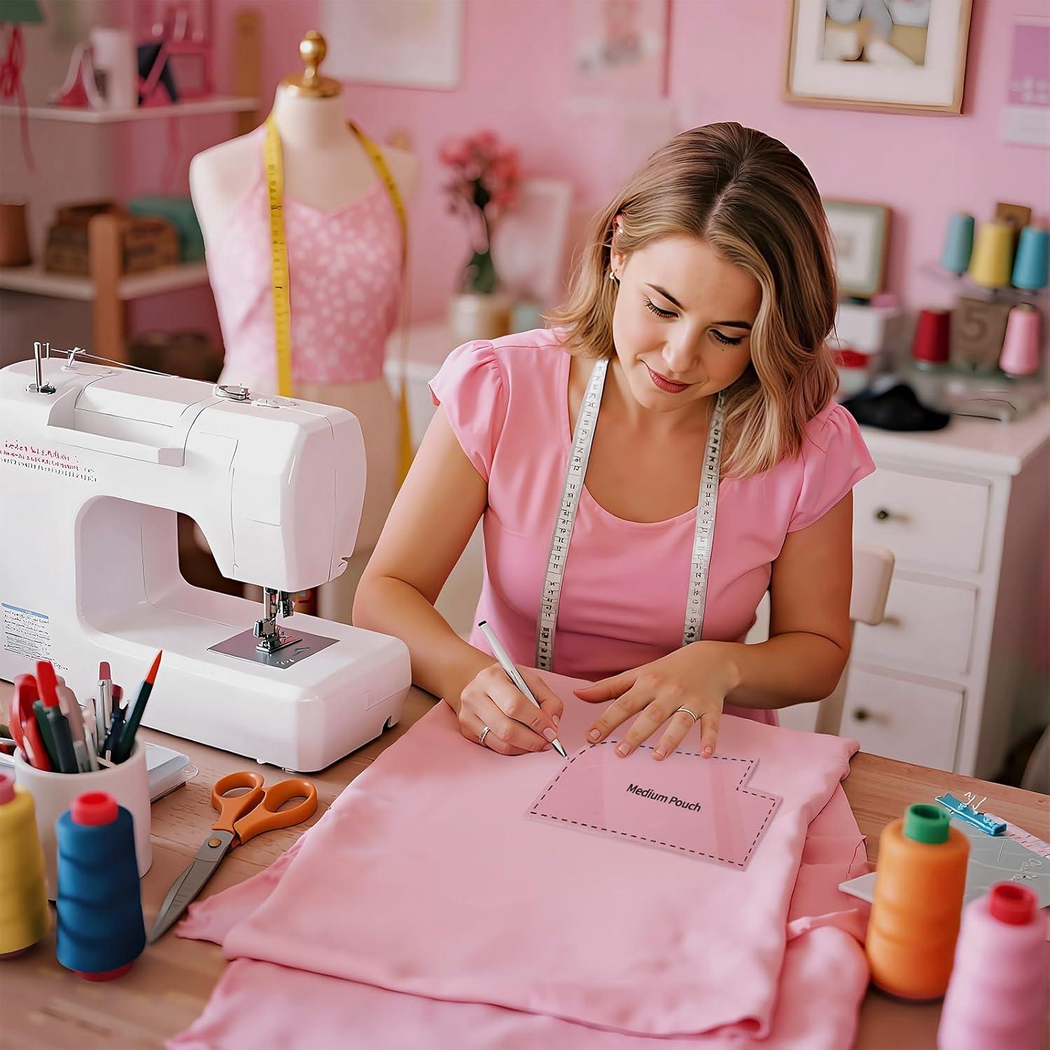 Conjunto de 3 Plantillas de Patrones de Bolsos TXIN - 3 Tamaños