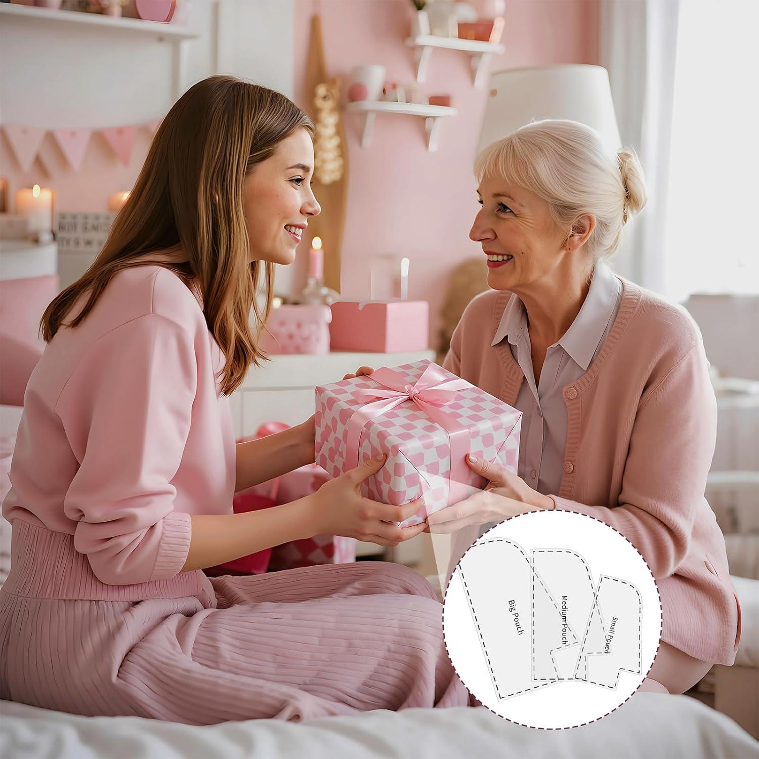 Conjunto de 3 Plantillas de Patrones de Bolsos TXIN - 3 Tamaños