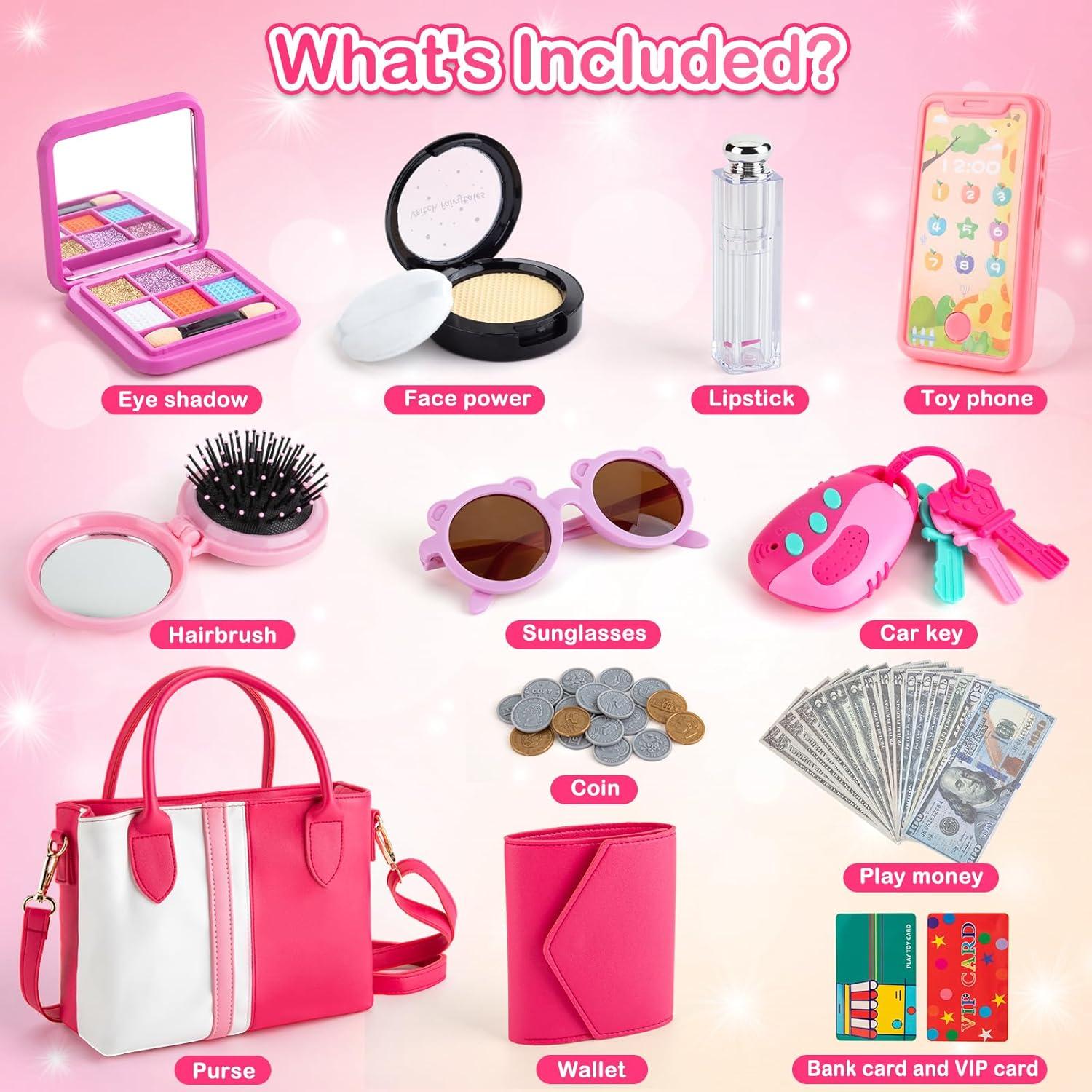 Bolso de Juego para Niñas Juboury con Accesorios - 48 Piezas