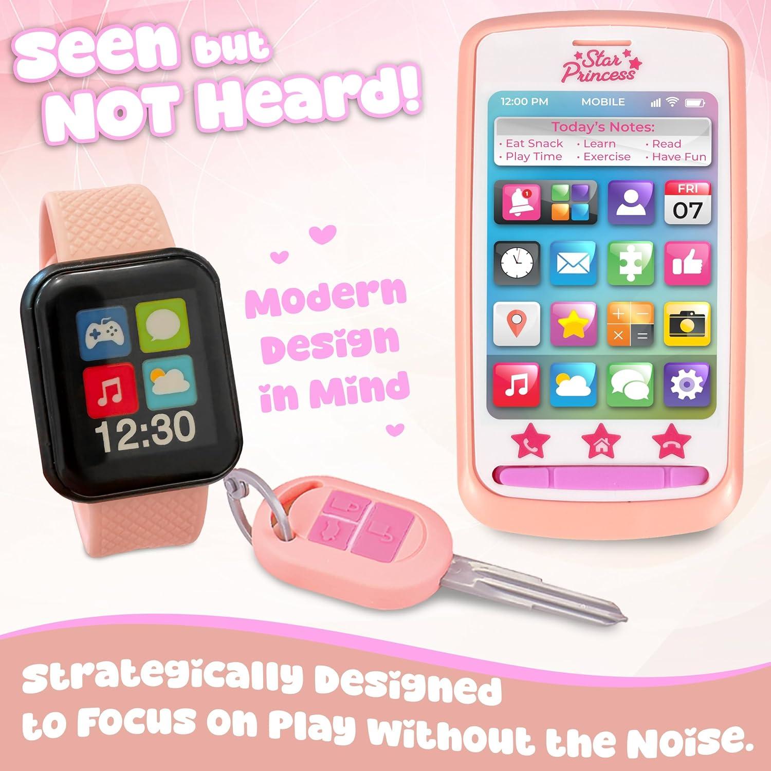 Bolso de Jugar de Lujo Star Princess con Accesorios para Niñas