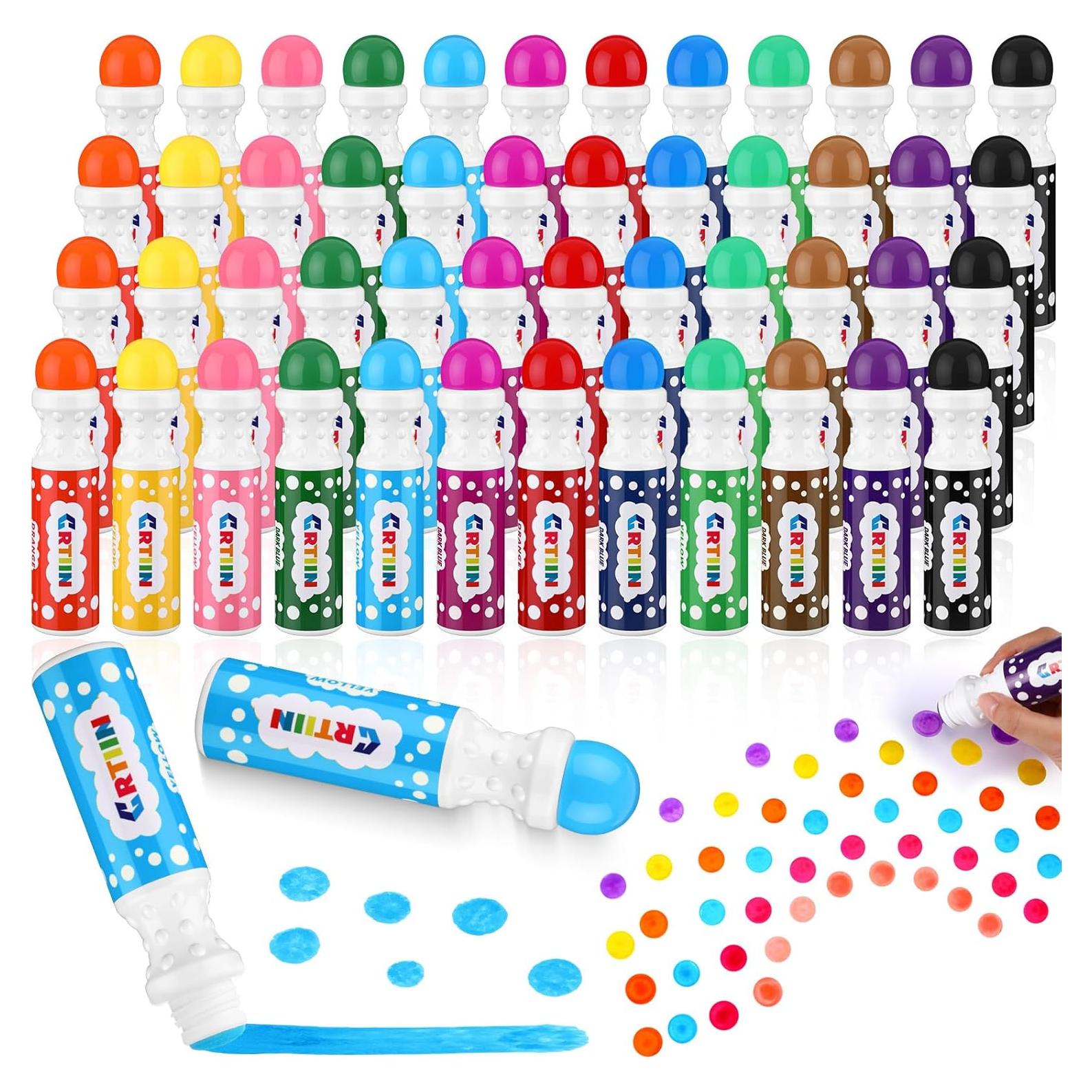 Set de 48 Marcadores de Bingo Crtiin 62.37 g Coloridos