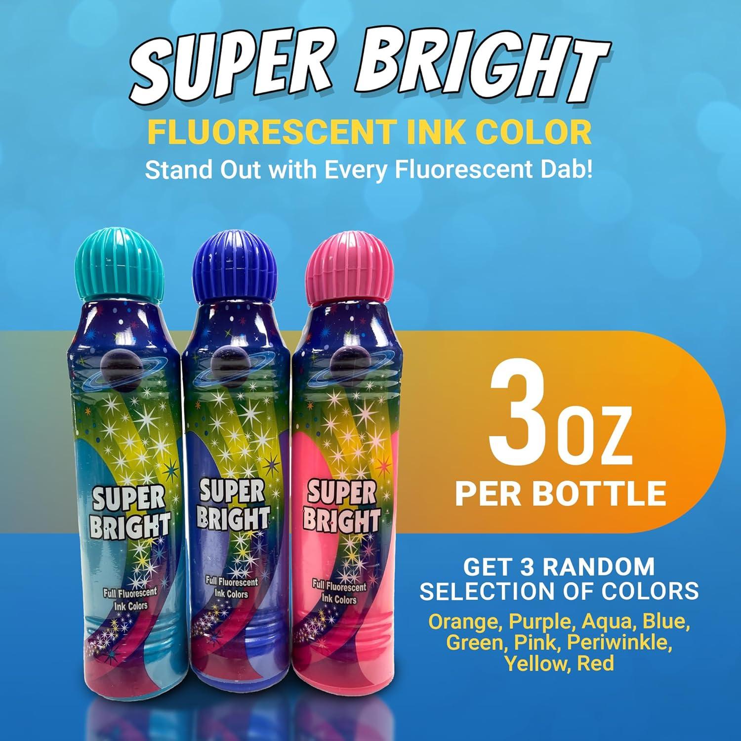 Marcadores de Bingo Lucky Lady - Paquete de 12 Daubers Brillantes