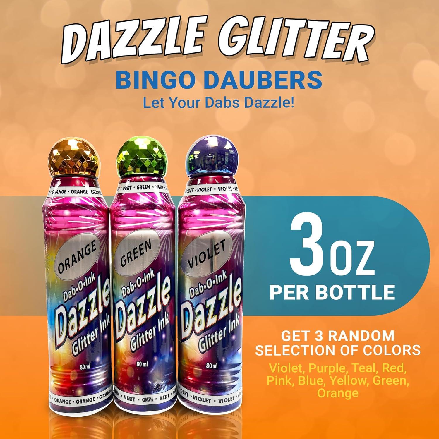 Marcadores de Bingo Lucky Lady - Paquete de 12 Daubers Brillantes