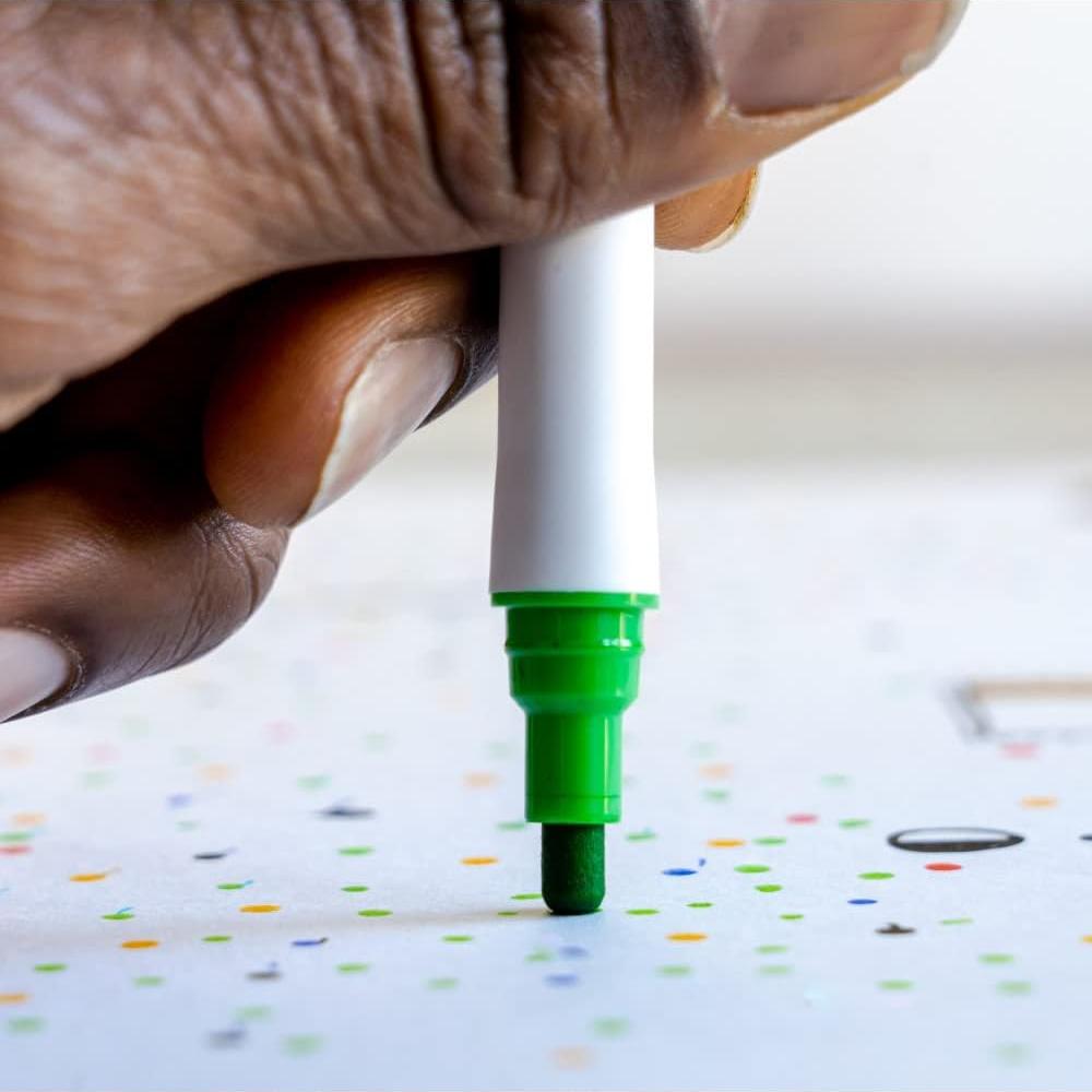 Conjunto de Marcadores de Punta Doble ¡Hola, Artista! 10 Piezas