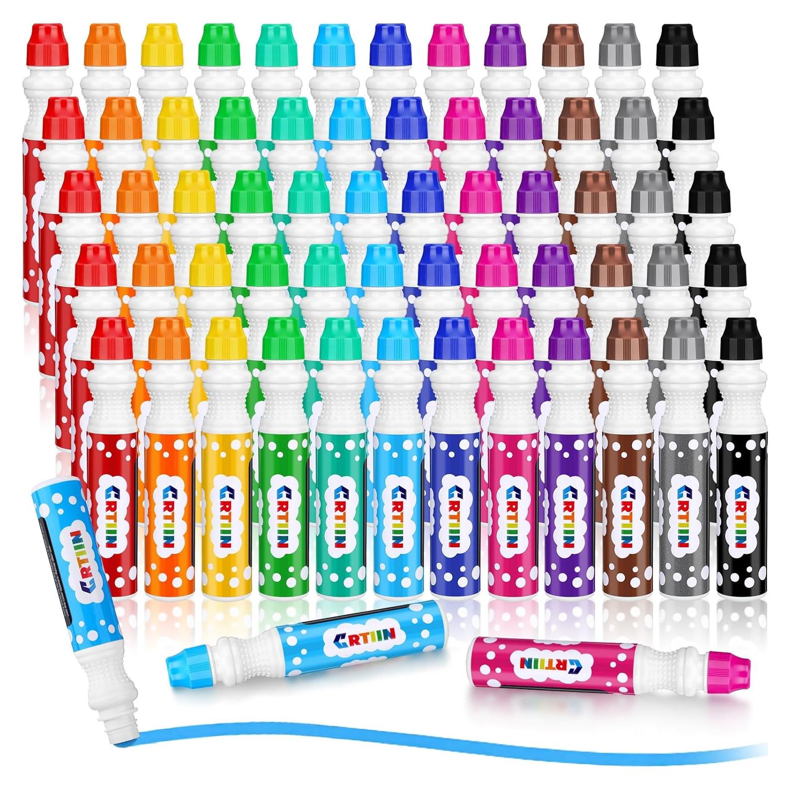 Marcadores de Bingo Crtiin 60 Piezas 12 Colores Surtidos