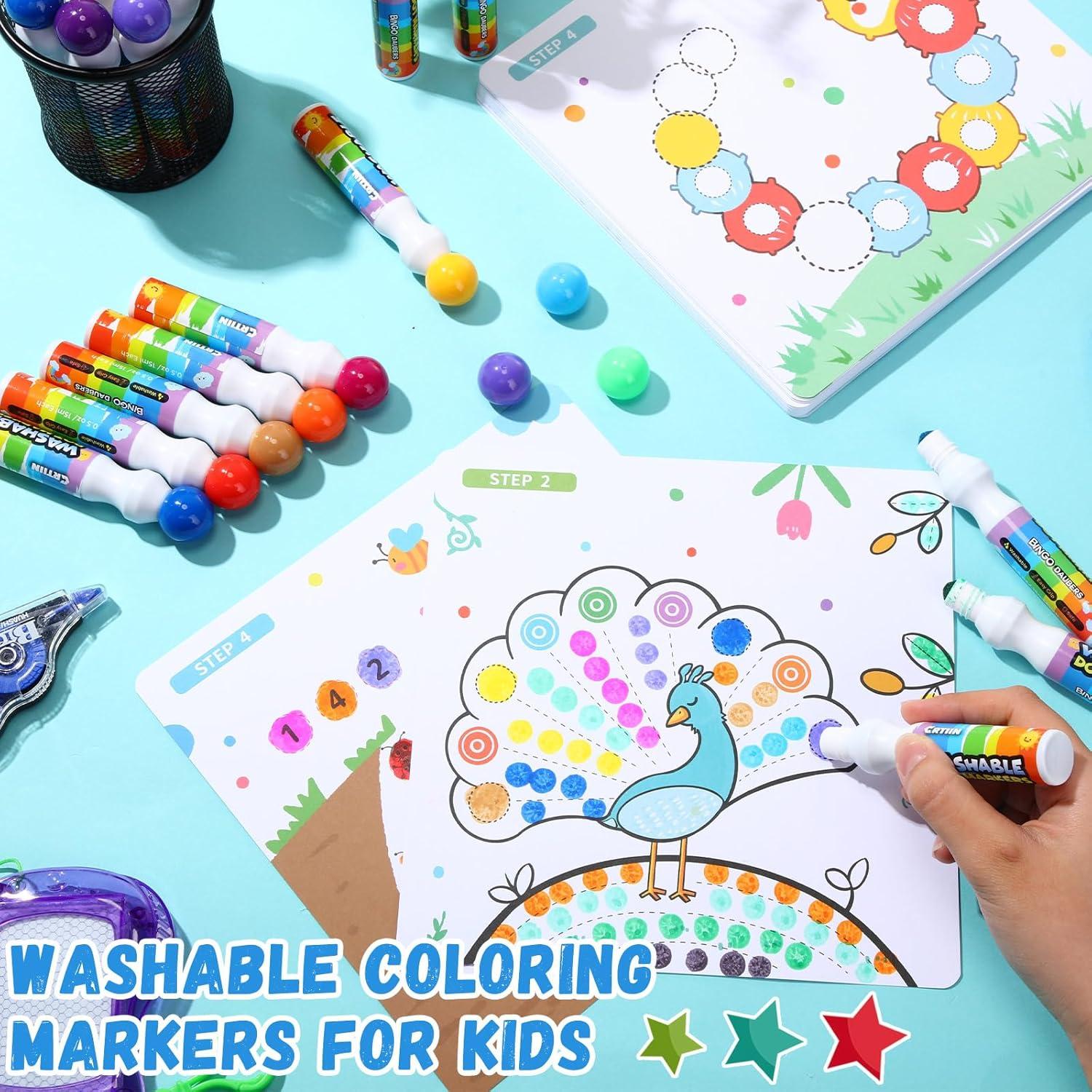 Conjunto de Marcadores de Puntos Crtiin 105 Pack - 60 Colores