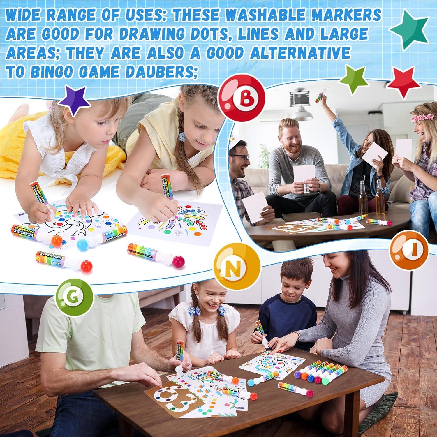 Conjunto de Marcadores de Puntos Crtiin 105 Pack - 60 Colores