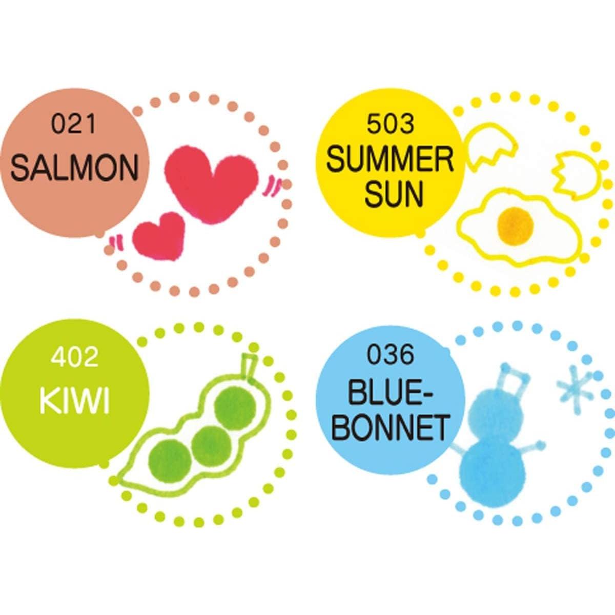 Marcadores Kuretake Zig Clean Colour Dot Set 4 Pzas 0.5mm