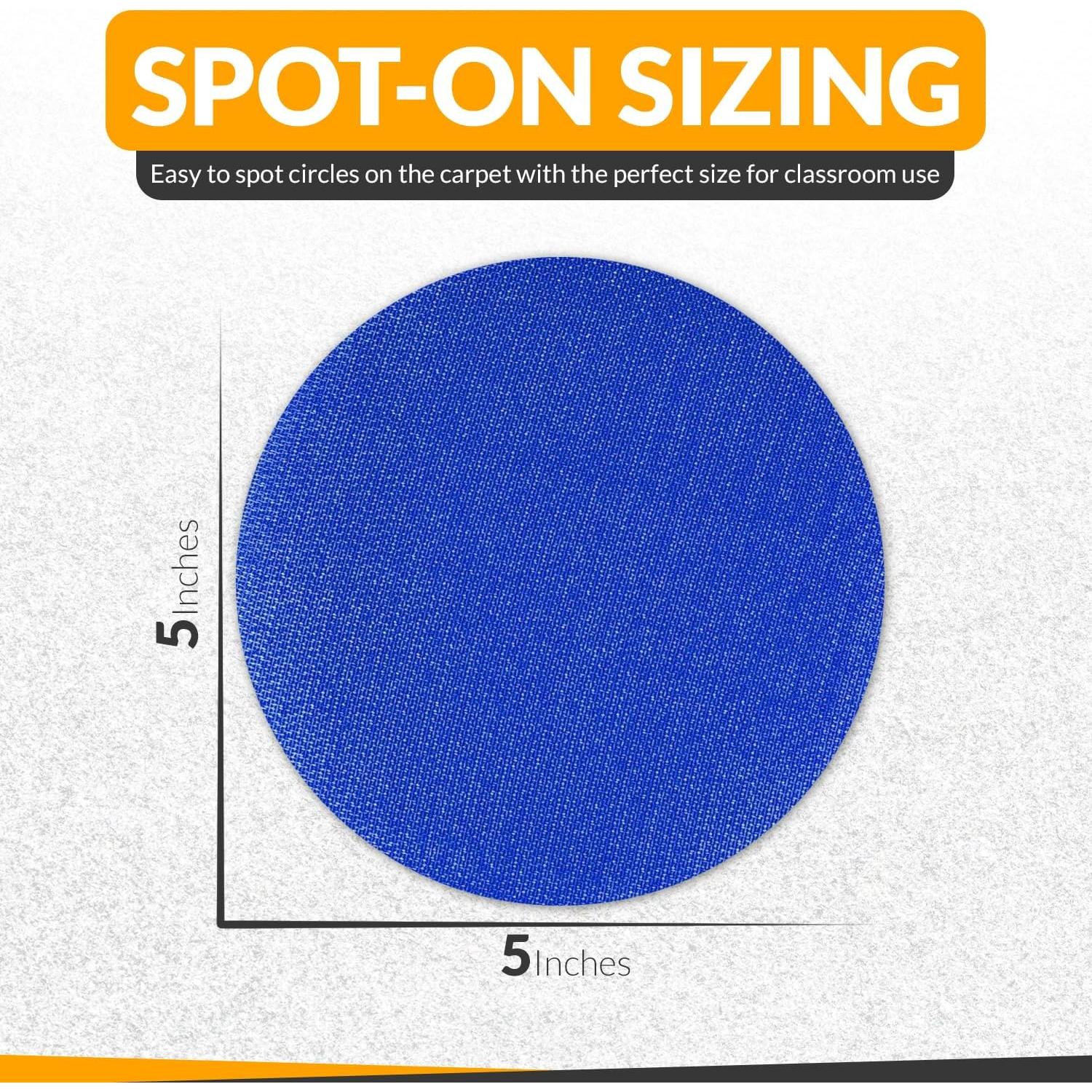 Puntos de Alfombra SAFIMAX 60PCS 12.7cm Colores Brillantes