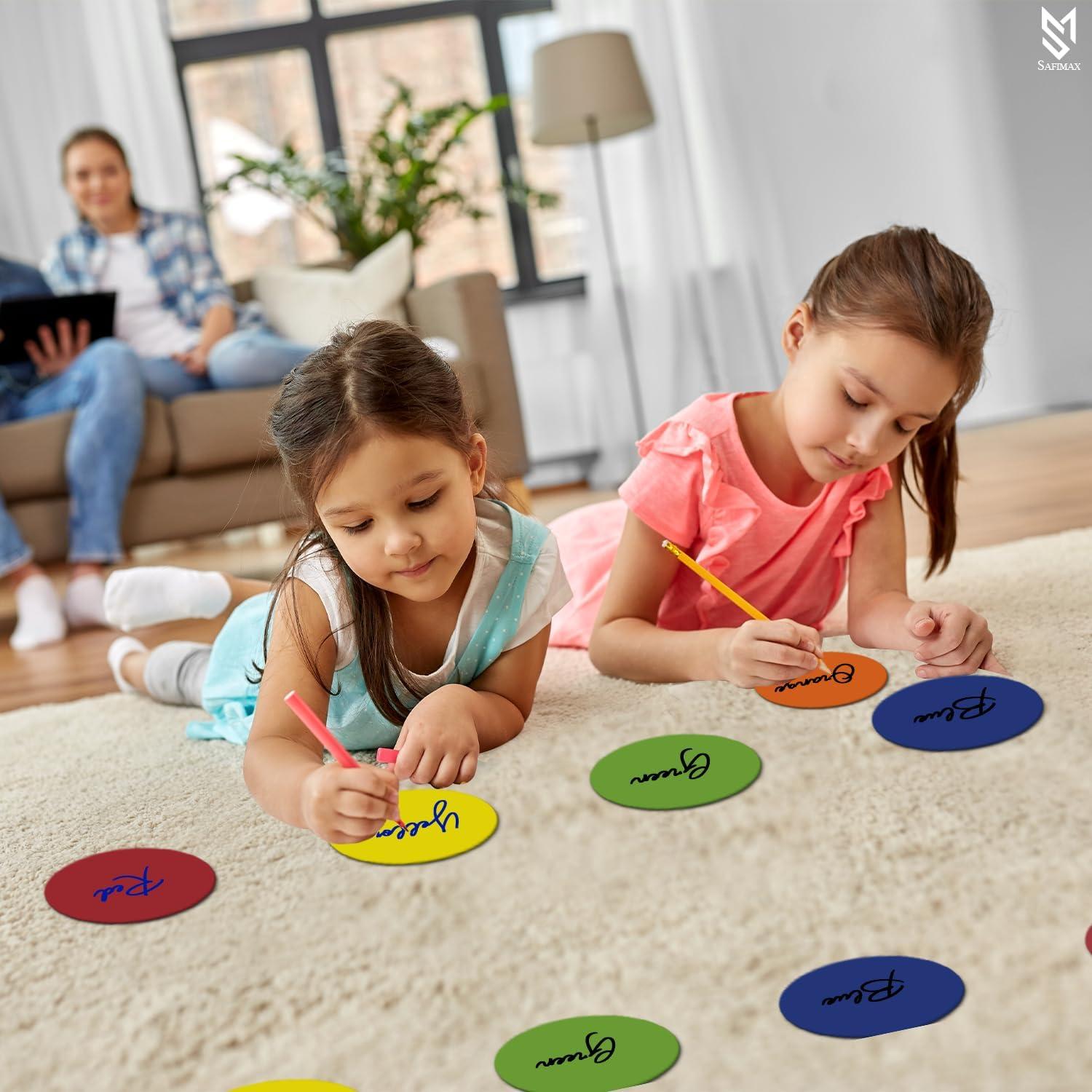 Puntos de Alfombra SAFIMAX 60PCS 12.7cm Colores Brillantes