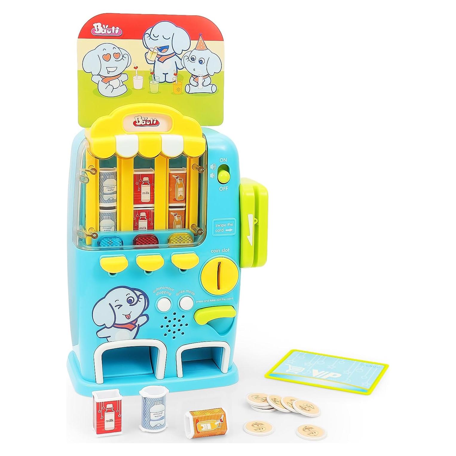 Juguete Máquina Expendedora Interactiva Baoli 33cm Luces Sonidos