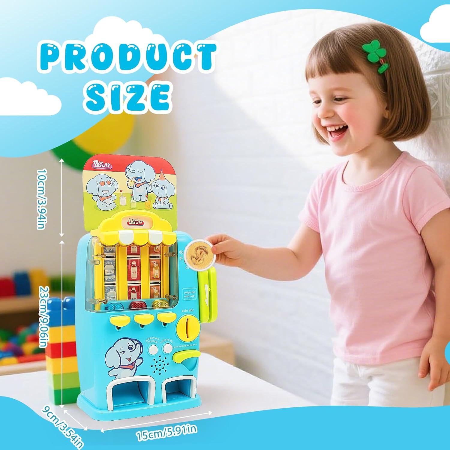 Juguete Máquina Expendedora Interactiva Baoli 33cm Luces Sonidos