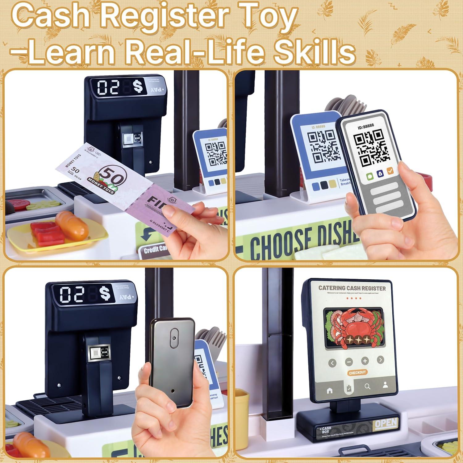 Juego de Cocina Interactivo Grill Shop 83PCS para Niños