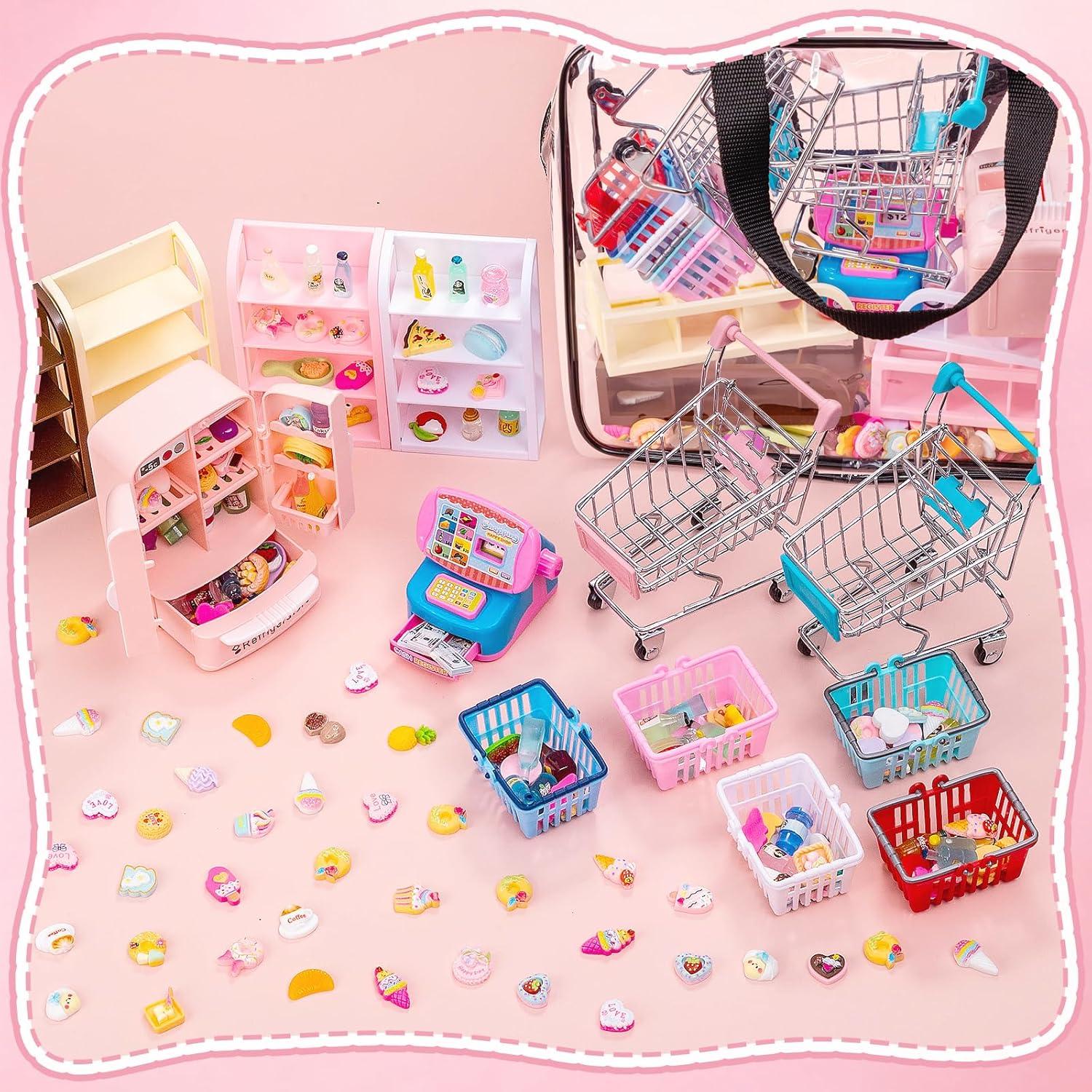 Juego de Juguetes de Cocina Miniatura Prudiut 169 Piezas