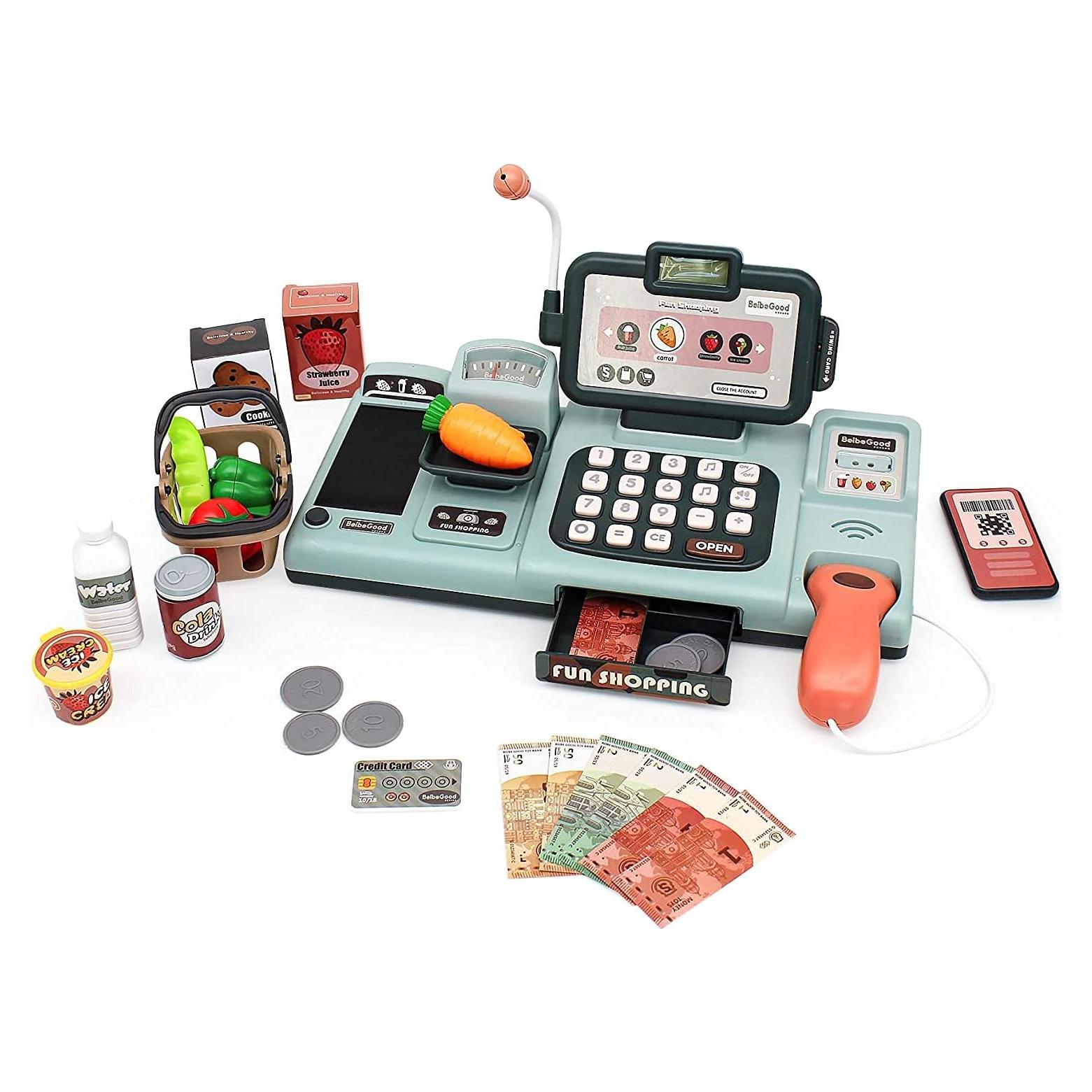 Caja Registradora de Juguete Valesan con 25 Accesorios